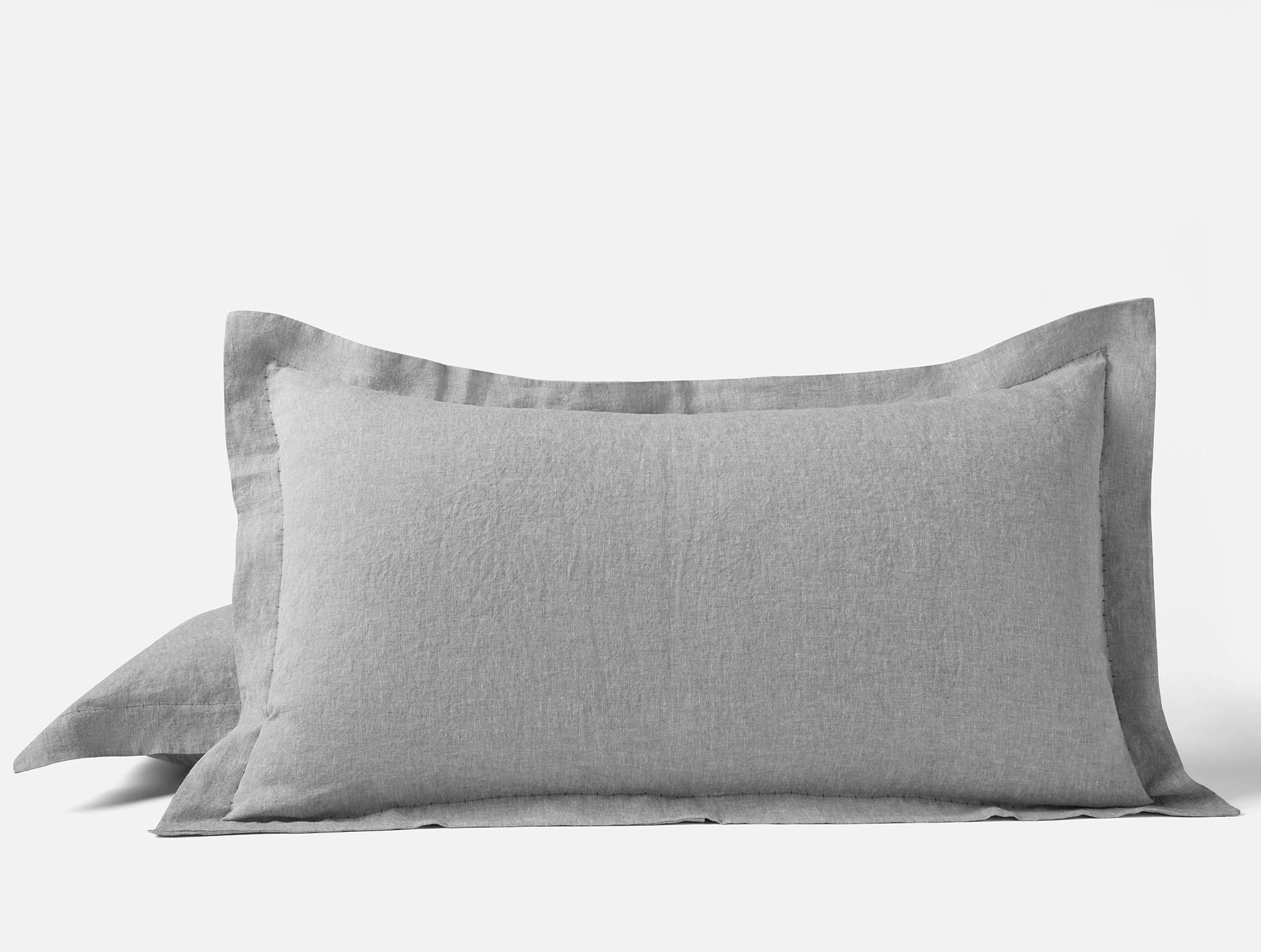 Organic Relaxed Linen Sham - Image 4