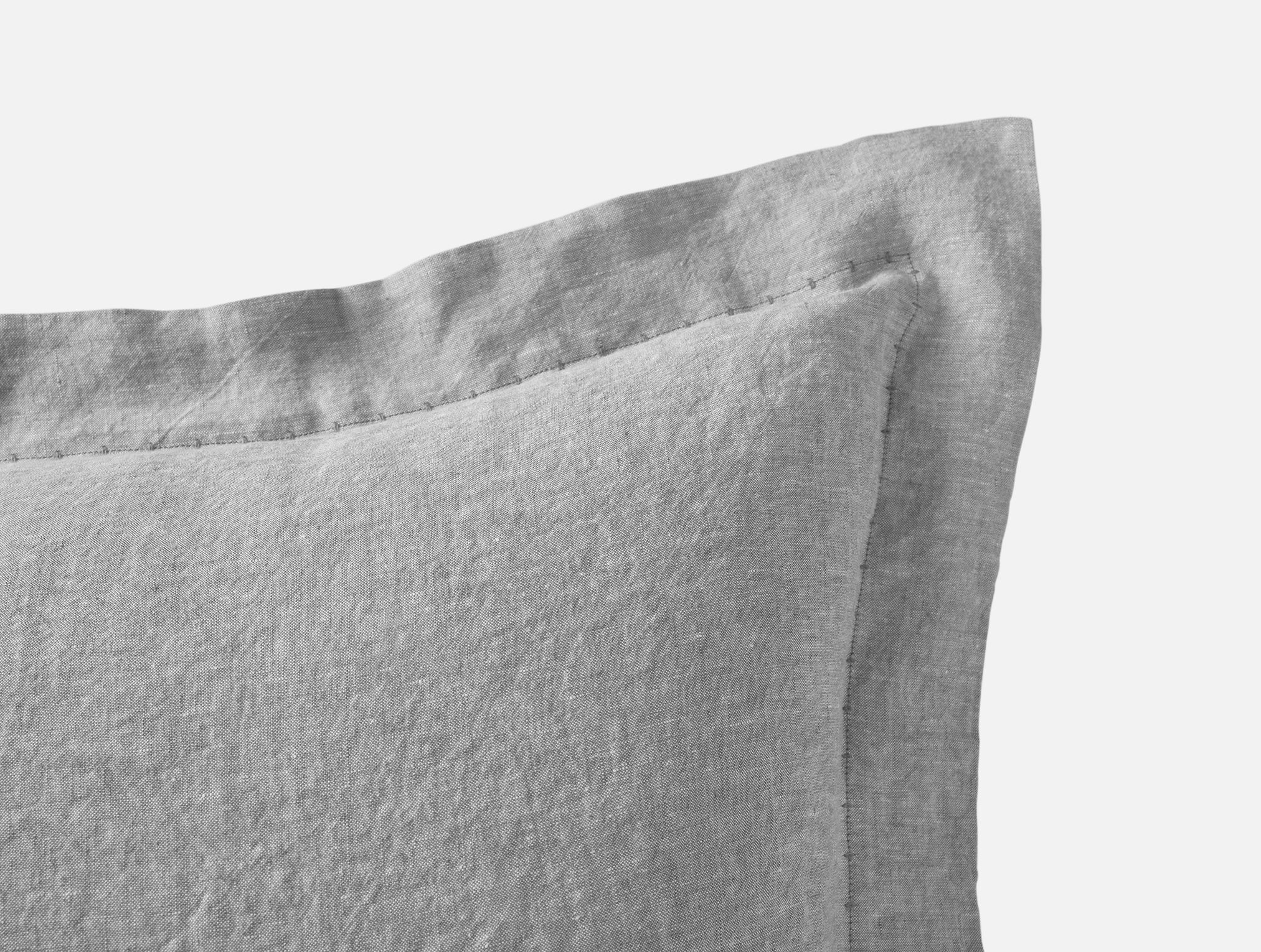 Organic Relaxed Linen Sham - Image 6