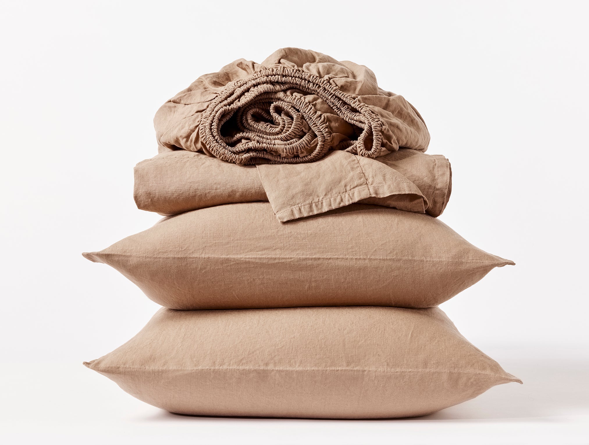 Organic Relaxed Linen Sheet Set - Renewed - Image 4