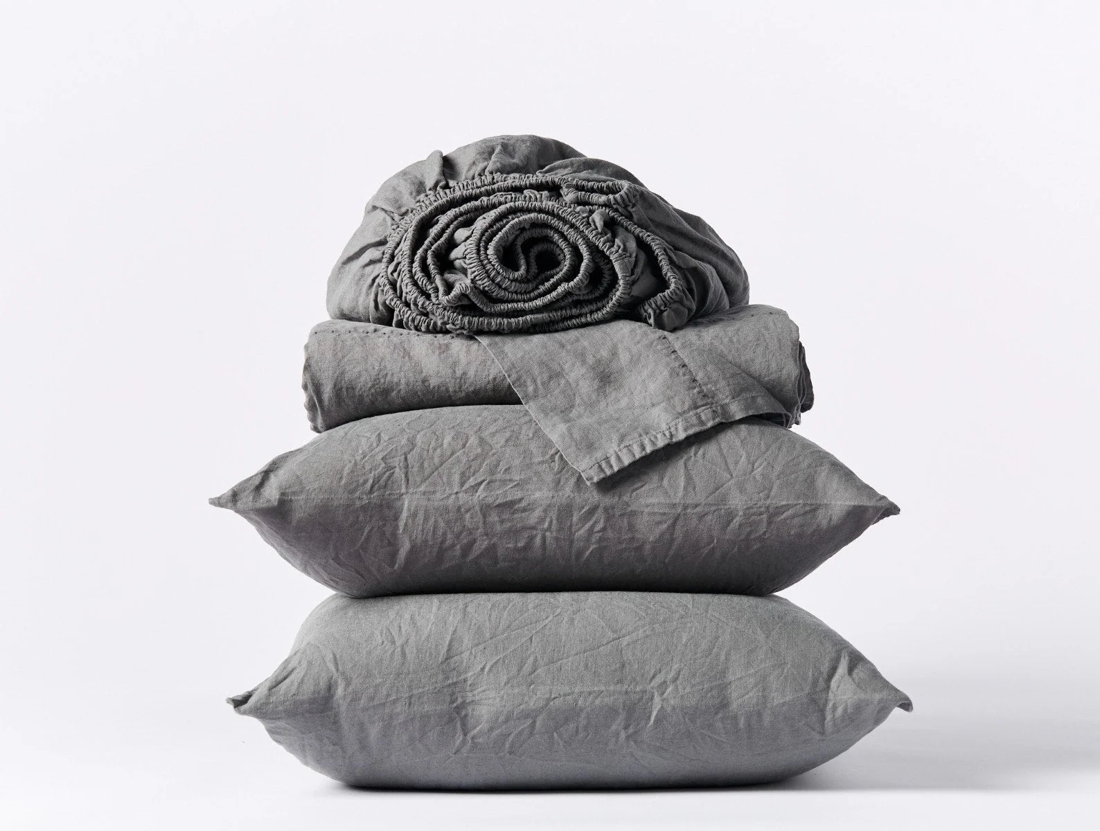 Organic Relaxed Linen Sheet Set - Renewed - Image 7