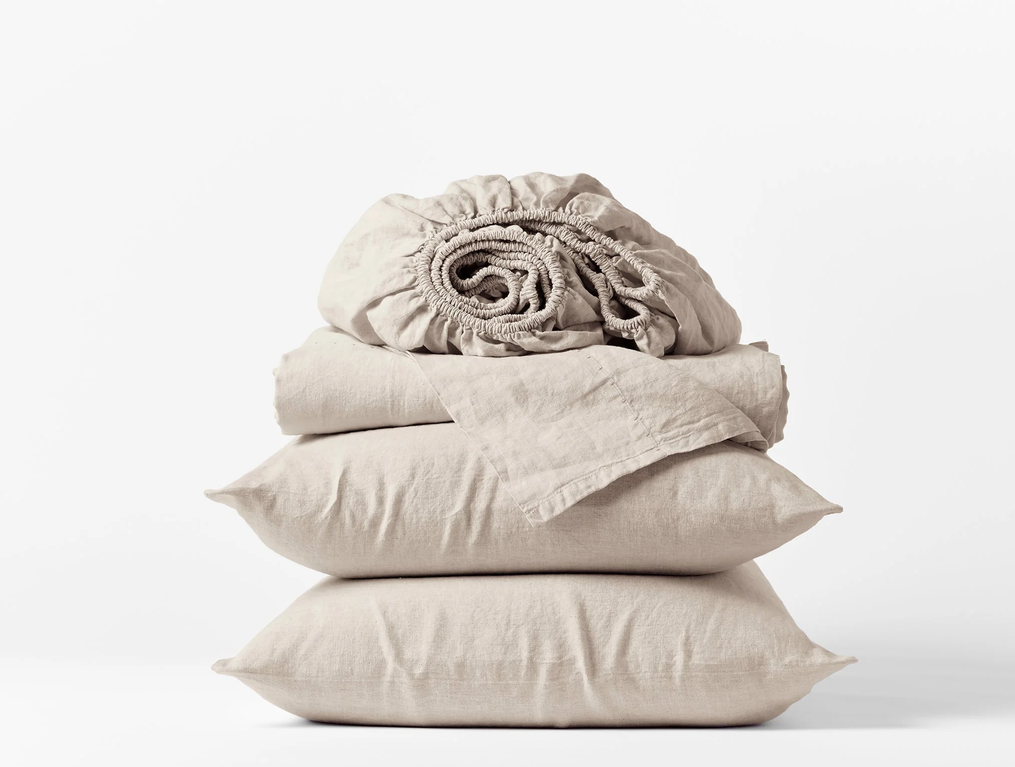 Organic Relaxed Linen Sheet Set - Renewed - Image 10