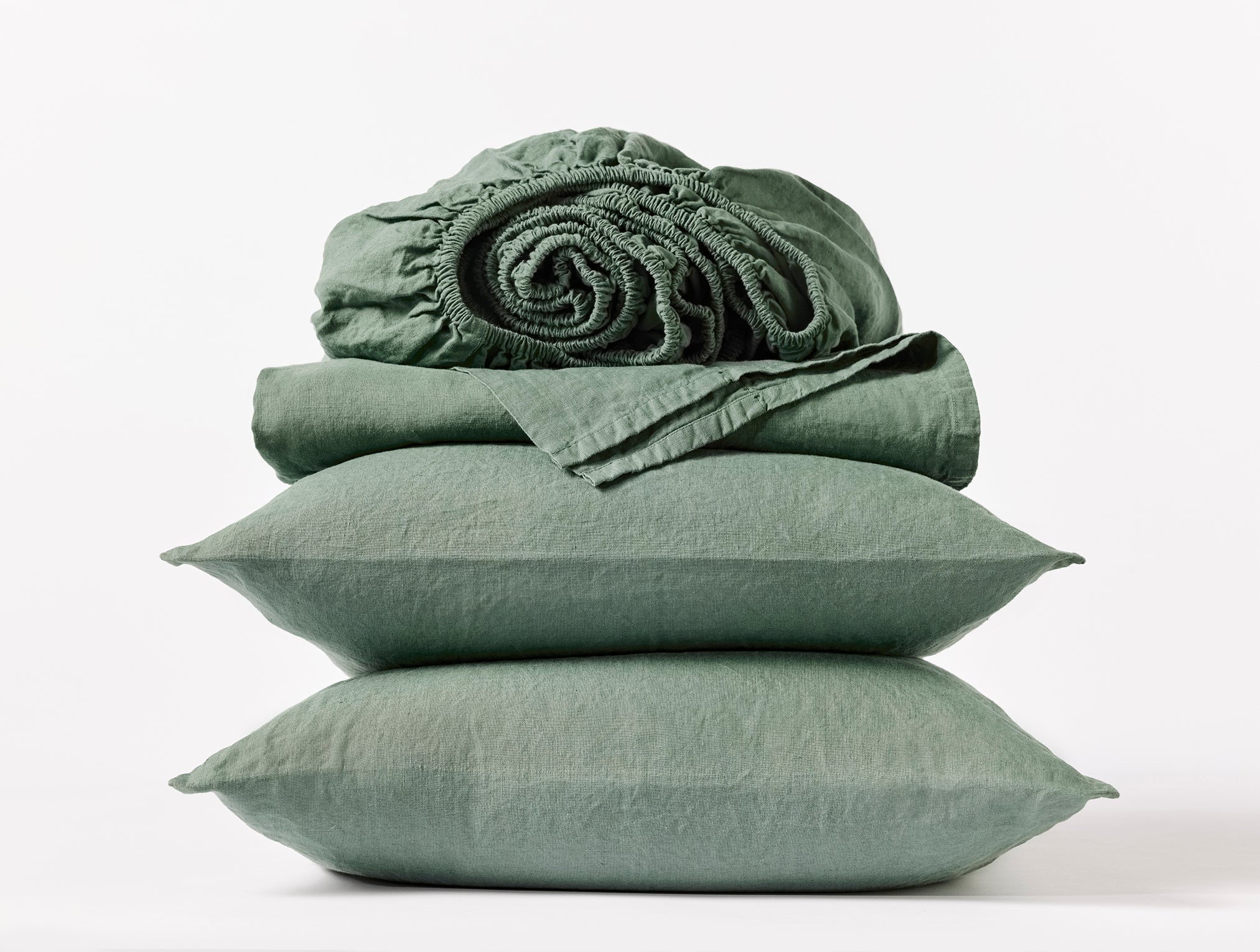 Organic Relaxed Linen Sheet Set - Renewed - Image 8