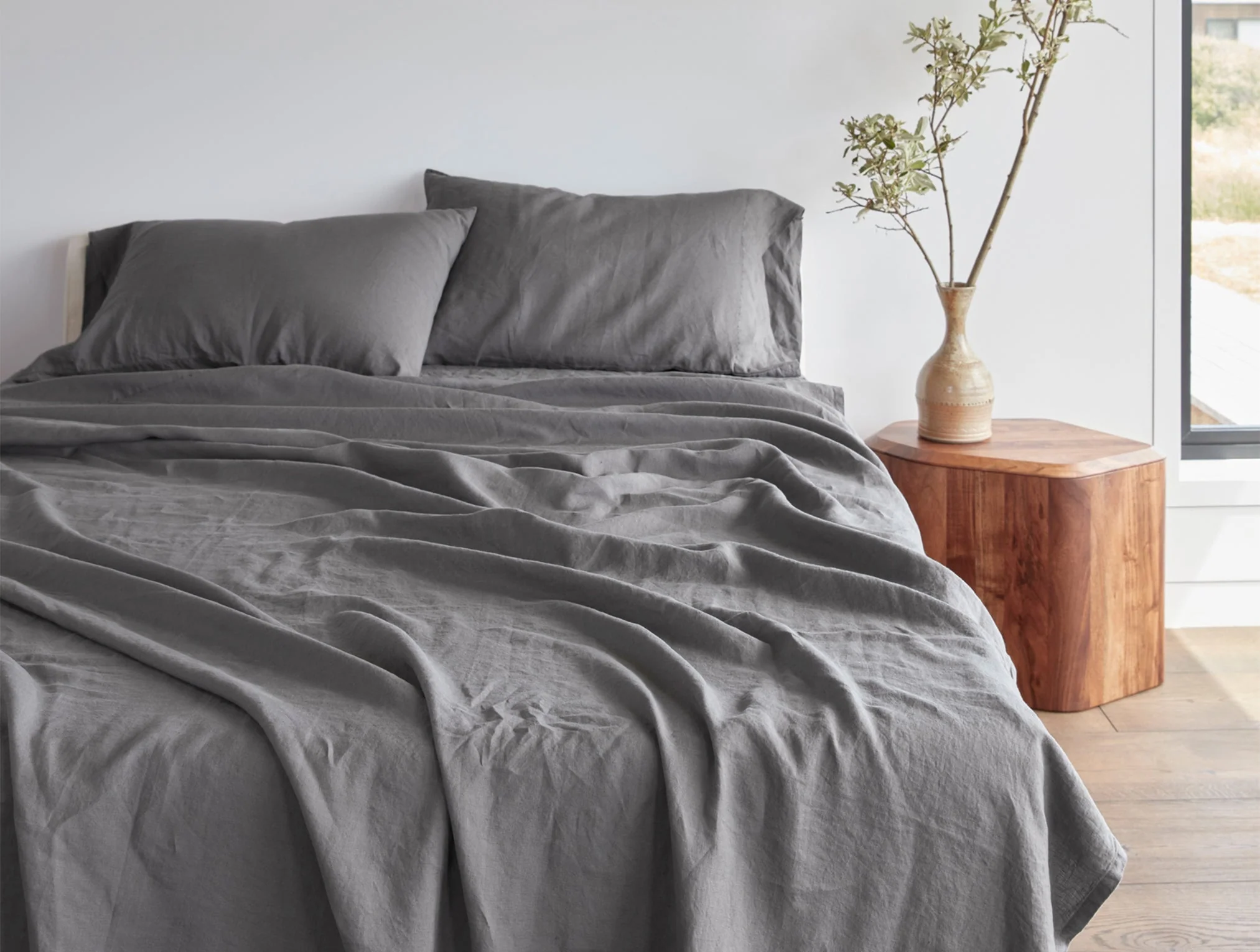 Organic Relaxed Linen Swatch
