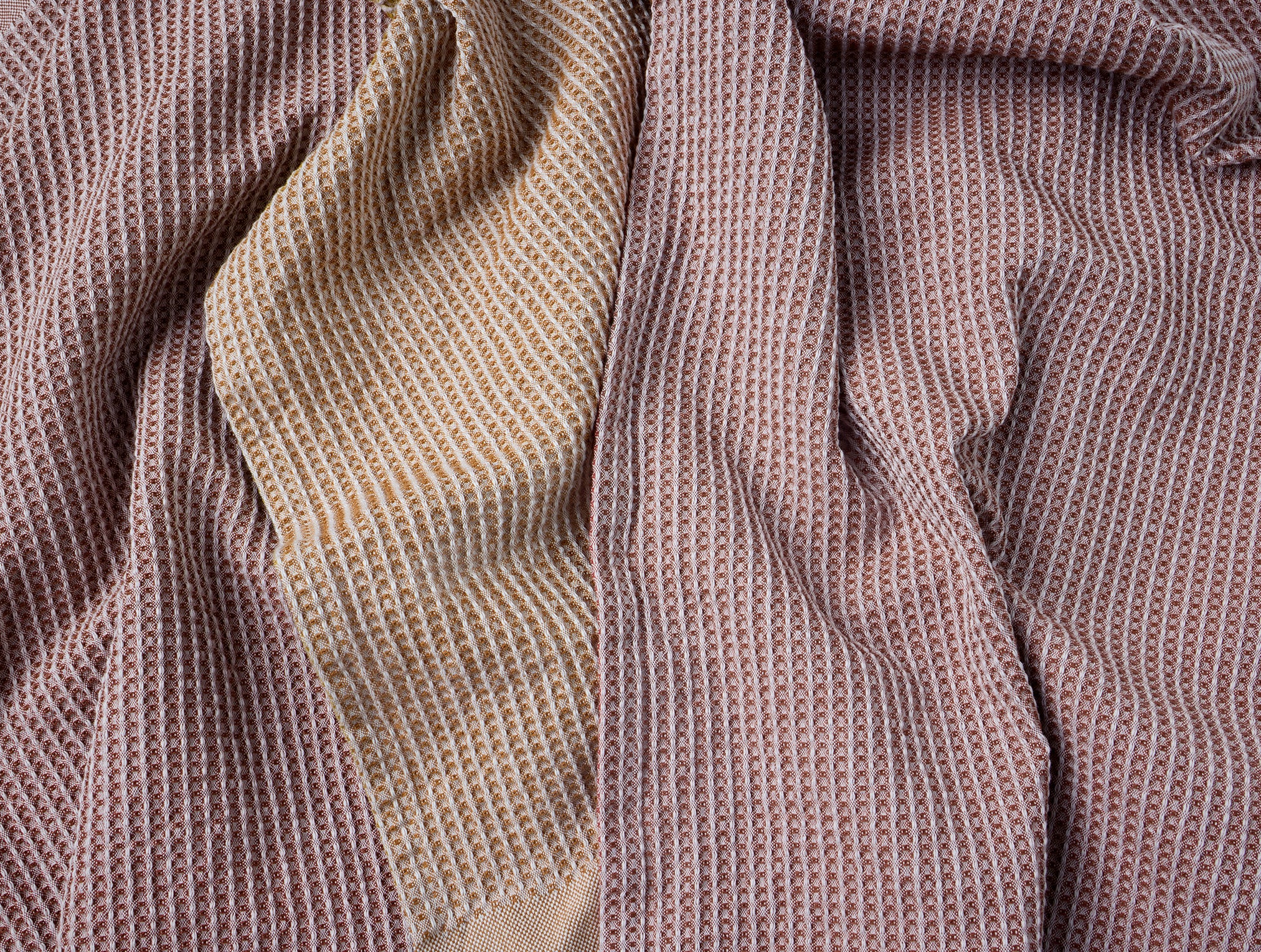 Organic Waffle Kitchen Towels, Set of 4 - Image 2