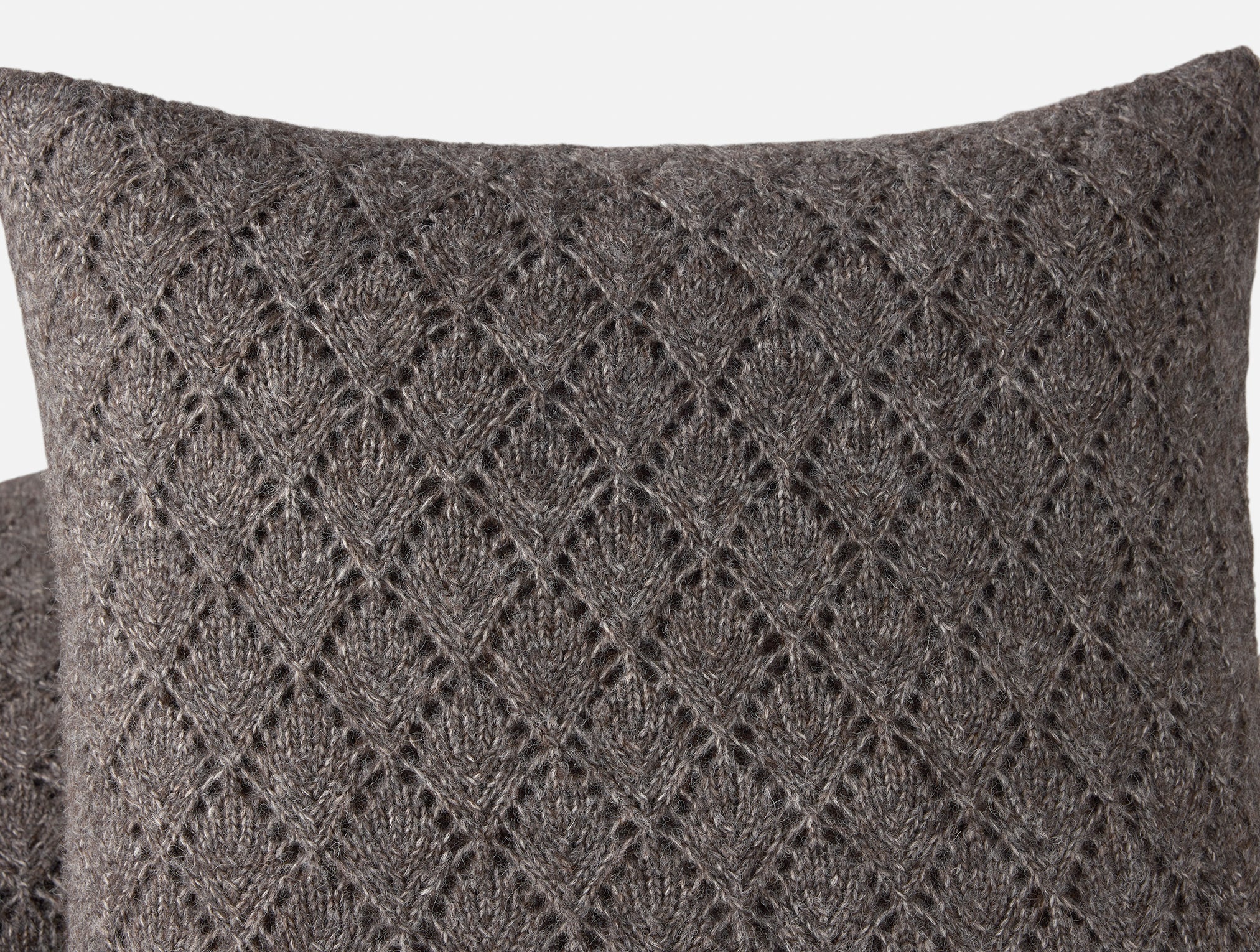 Paracas Alpaca Cotton Knit Decorative Pillow Cover - Image 2