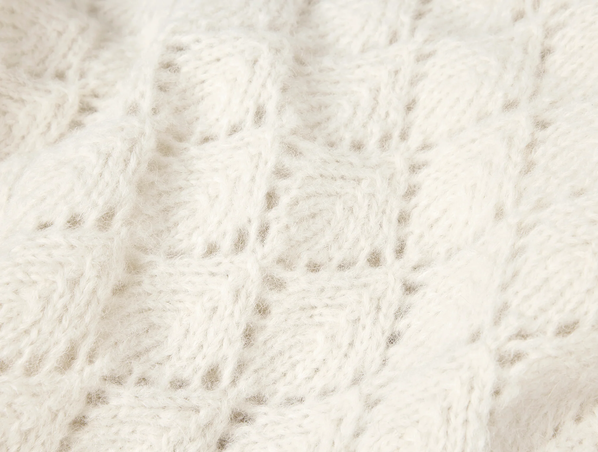 Paracas Alpaca Cotton Knit Throw - Image 3