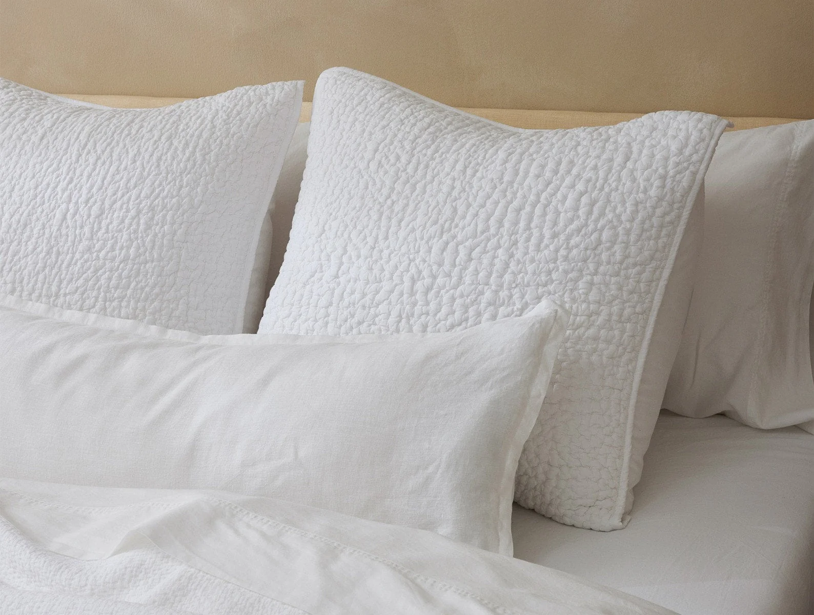 Pebbled Handstitched Organic Sham - Image 6
