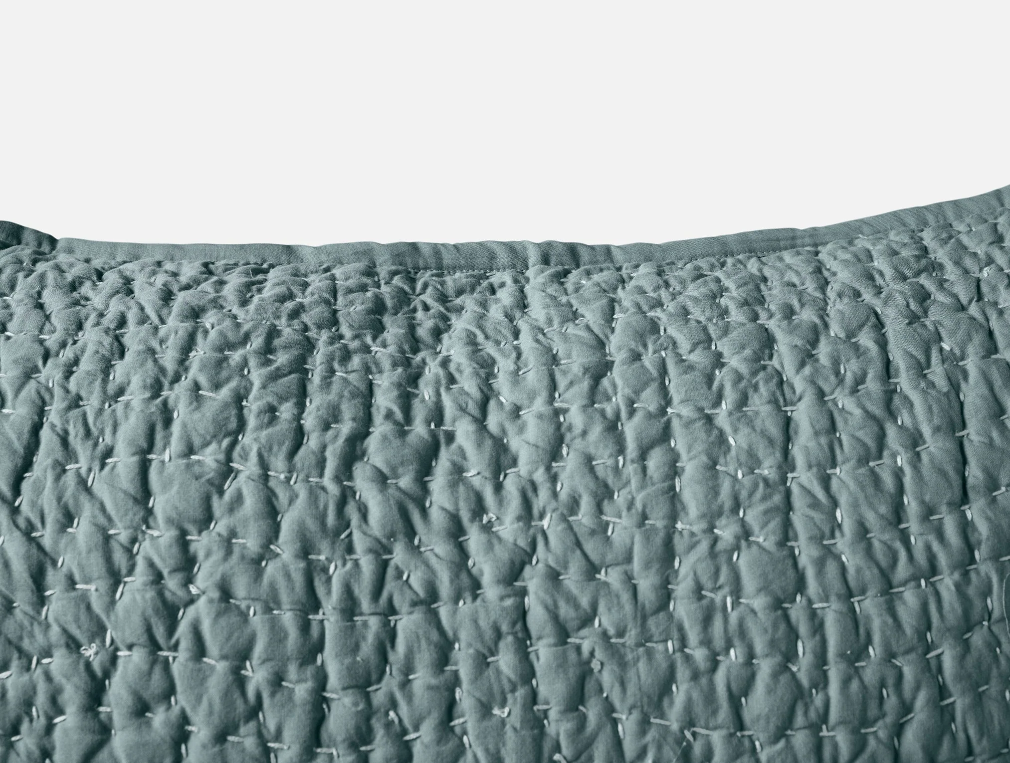 Pebbled Handstitched Organic Sham - Image 2