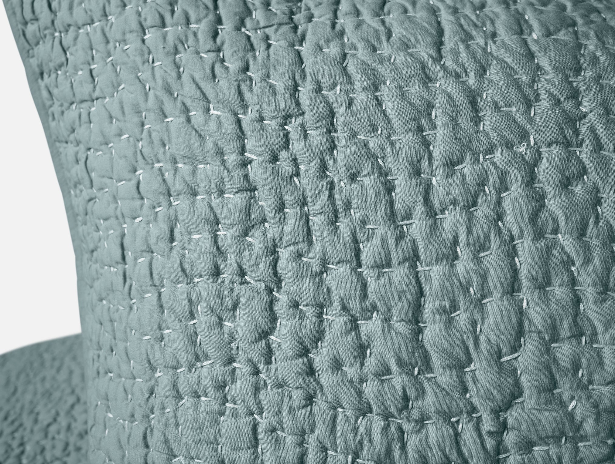 Pebbled Handstitched Organic Sham - Image 3
