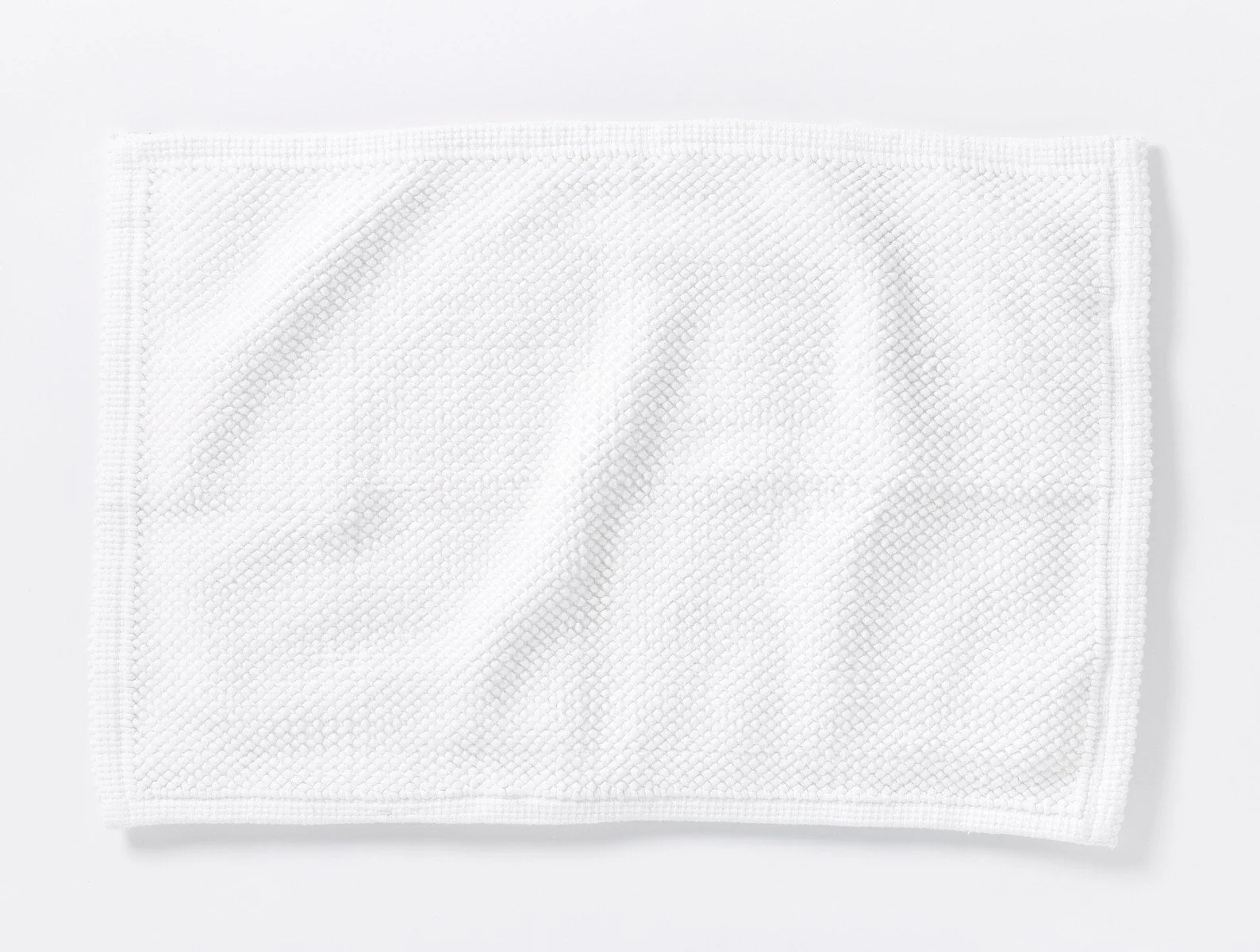 Pebbled Organic Bath Rug