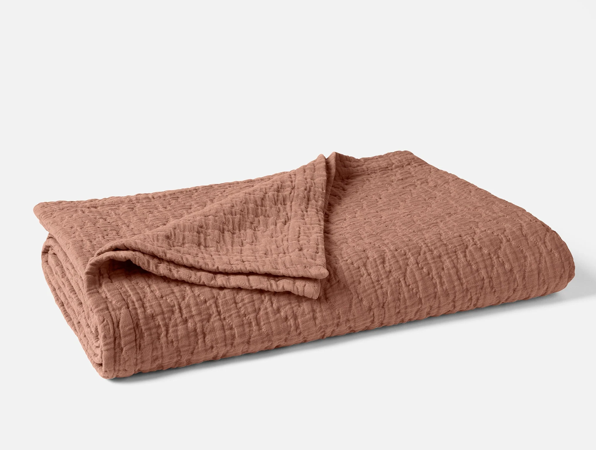 Pescadero Organic  Matelasse Coverlet + Shams Set - Image 2