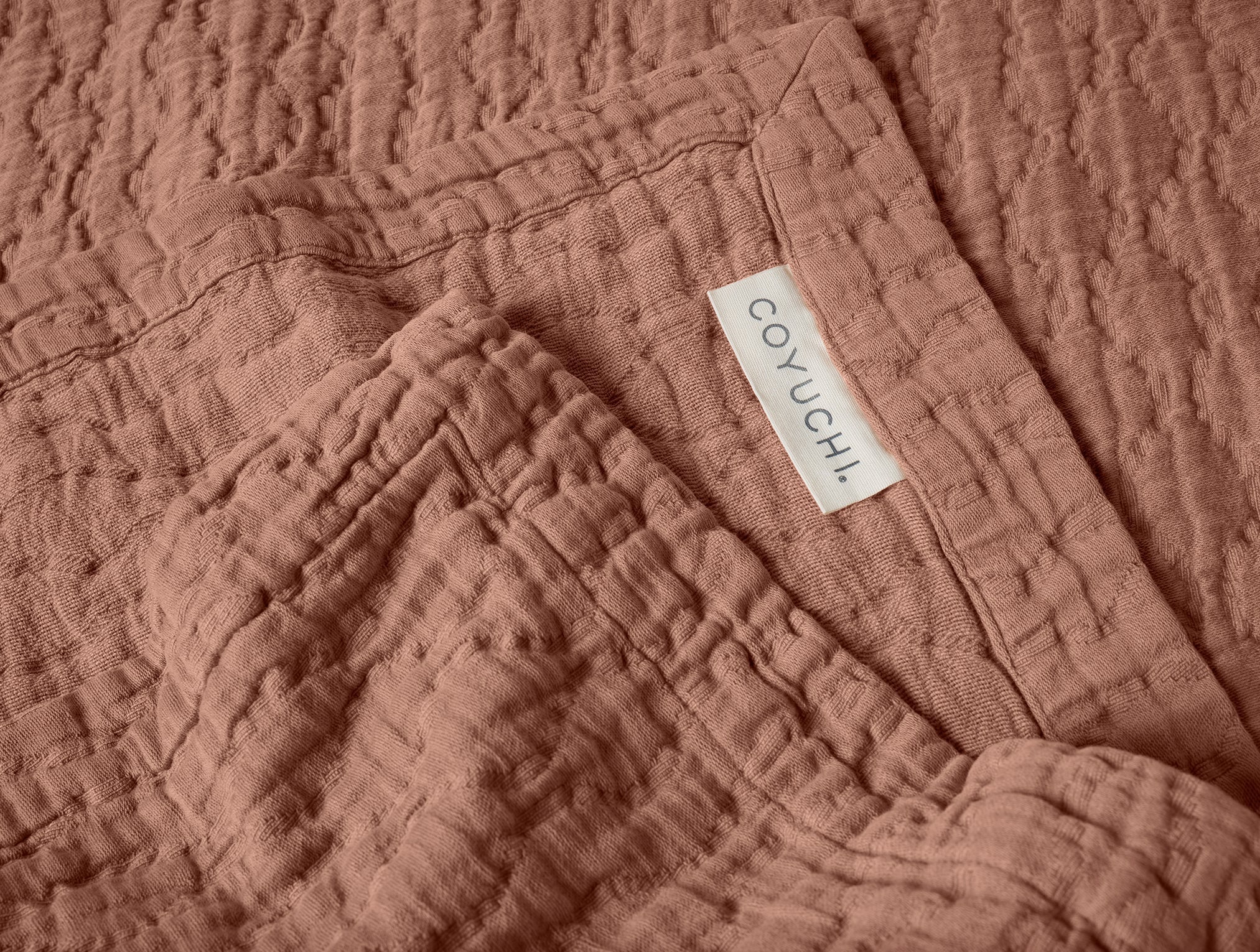 Pescadero Organic  Matelasse Coverlet + Shams Set - Image 4