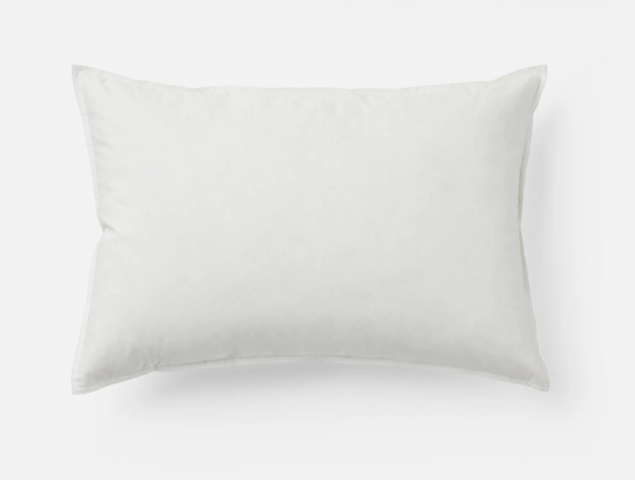 Recycled Feather Down Lumbar Pillow Insert - Image 3