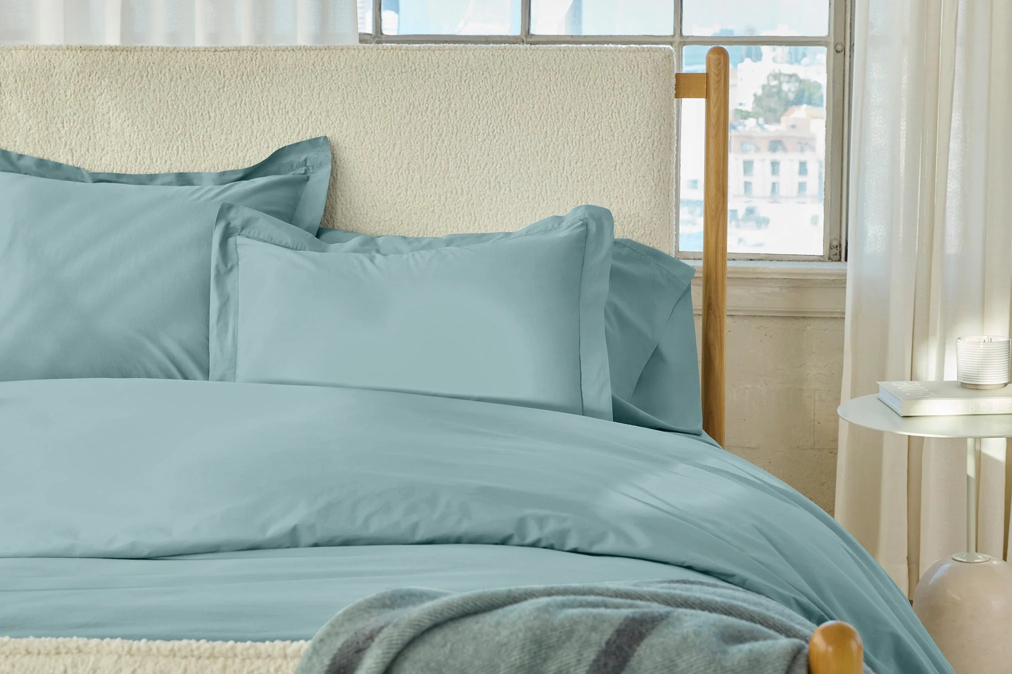 Refined Organic Percale Deluxe Bed Bundle - Image 12