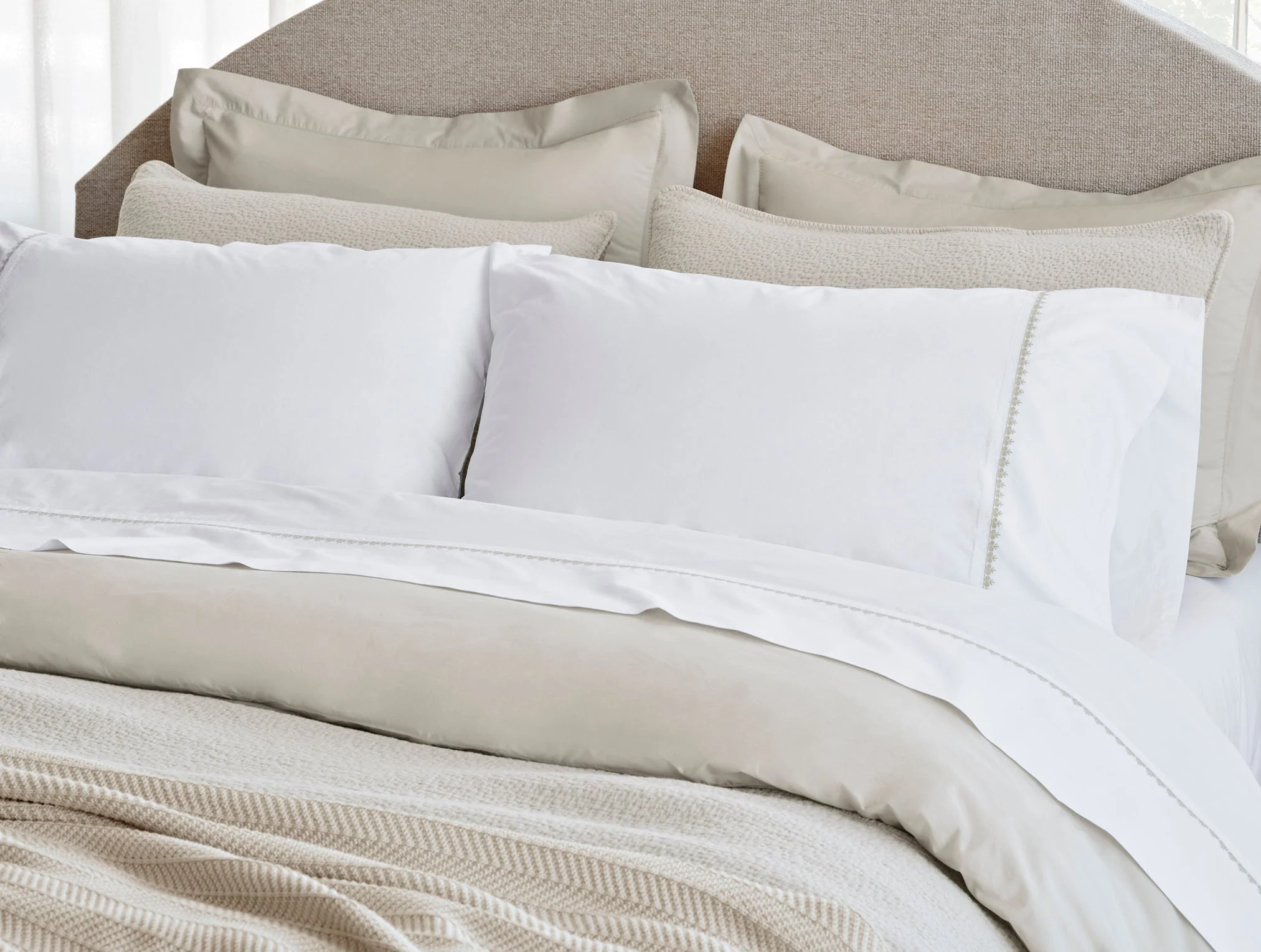 Refined Organic Percale Pillowcases - Image 3