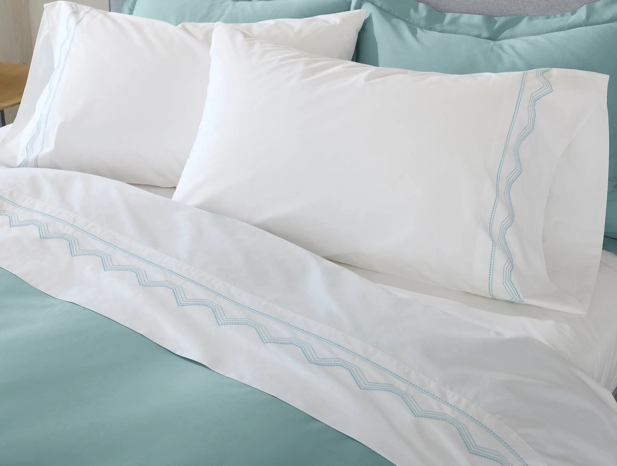 Refined Organic Percale Pillowcases - Image 4