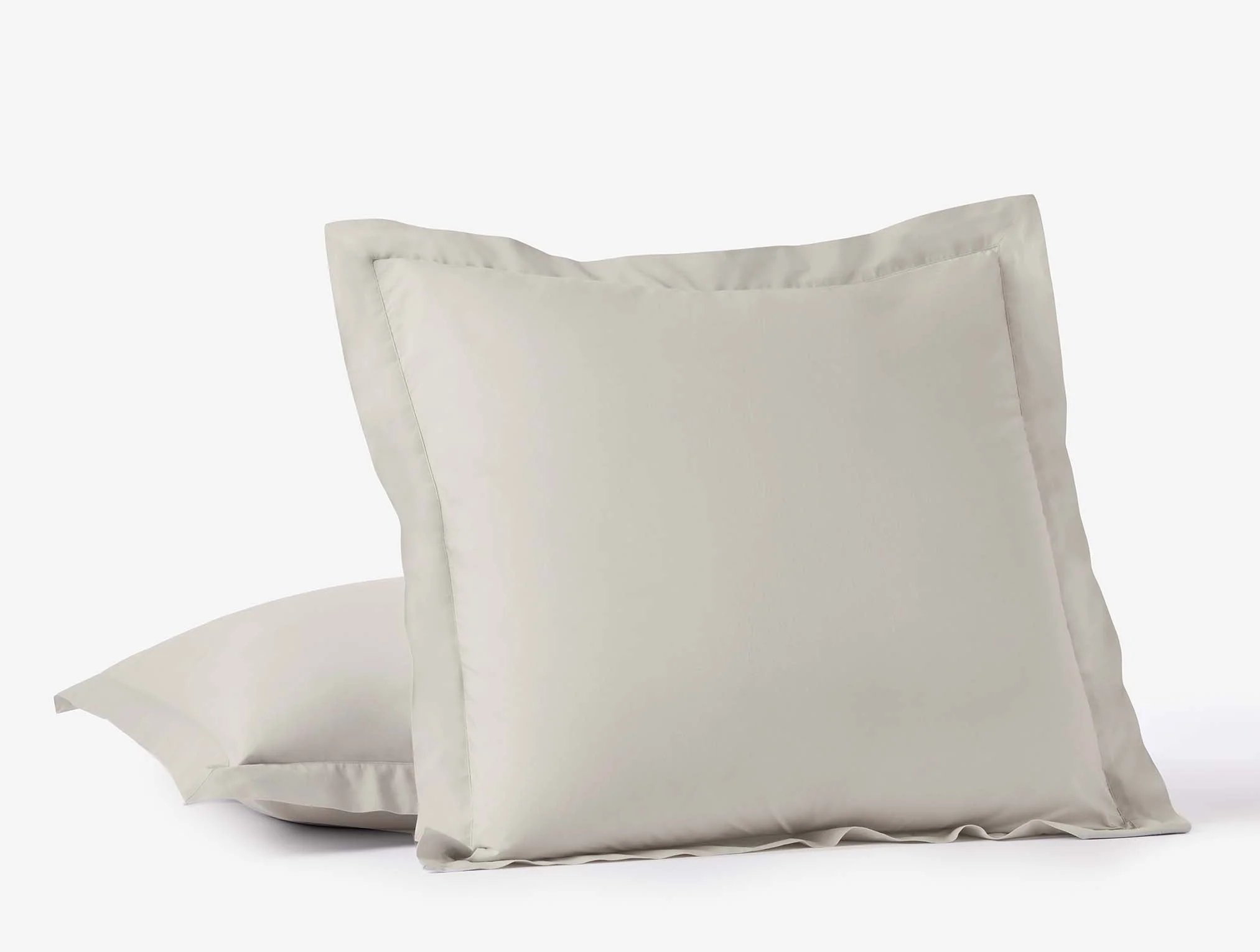 Refined Organic Percale Sham - Image 2