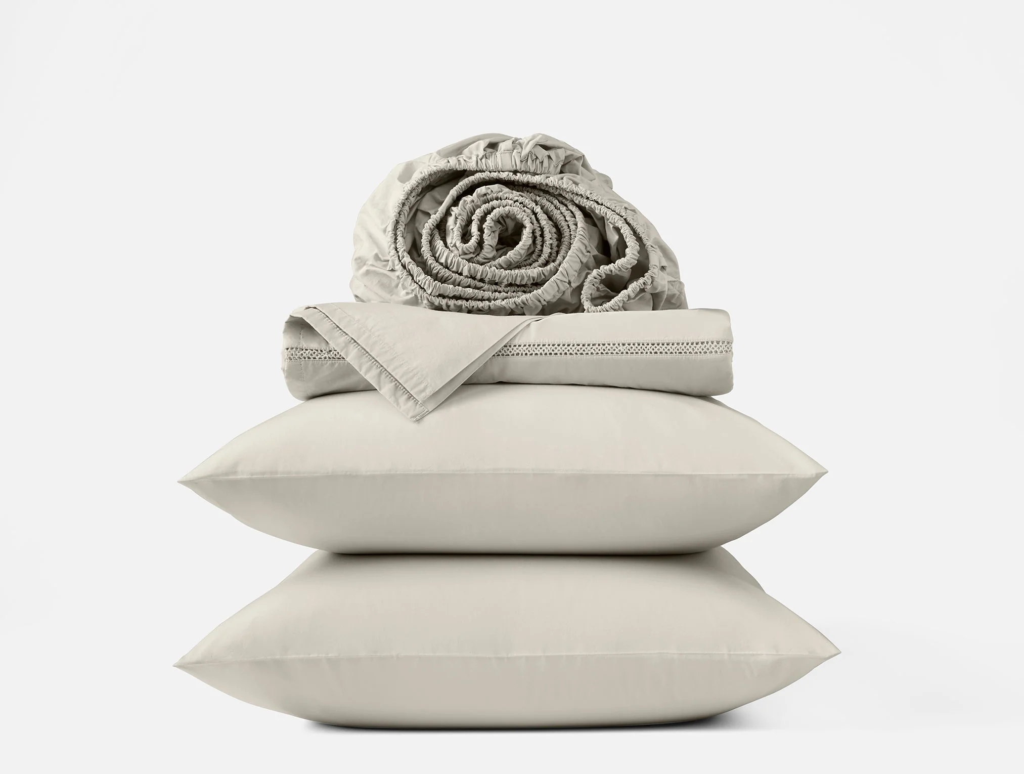 Refined Organic Percale Sheet Set