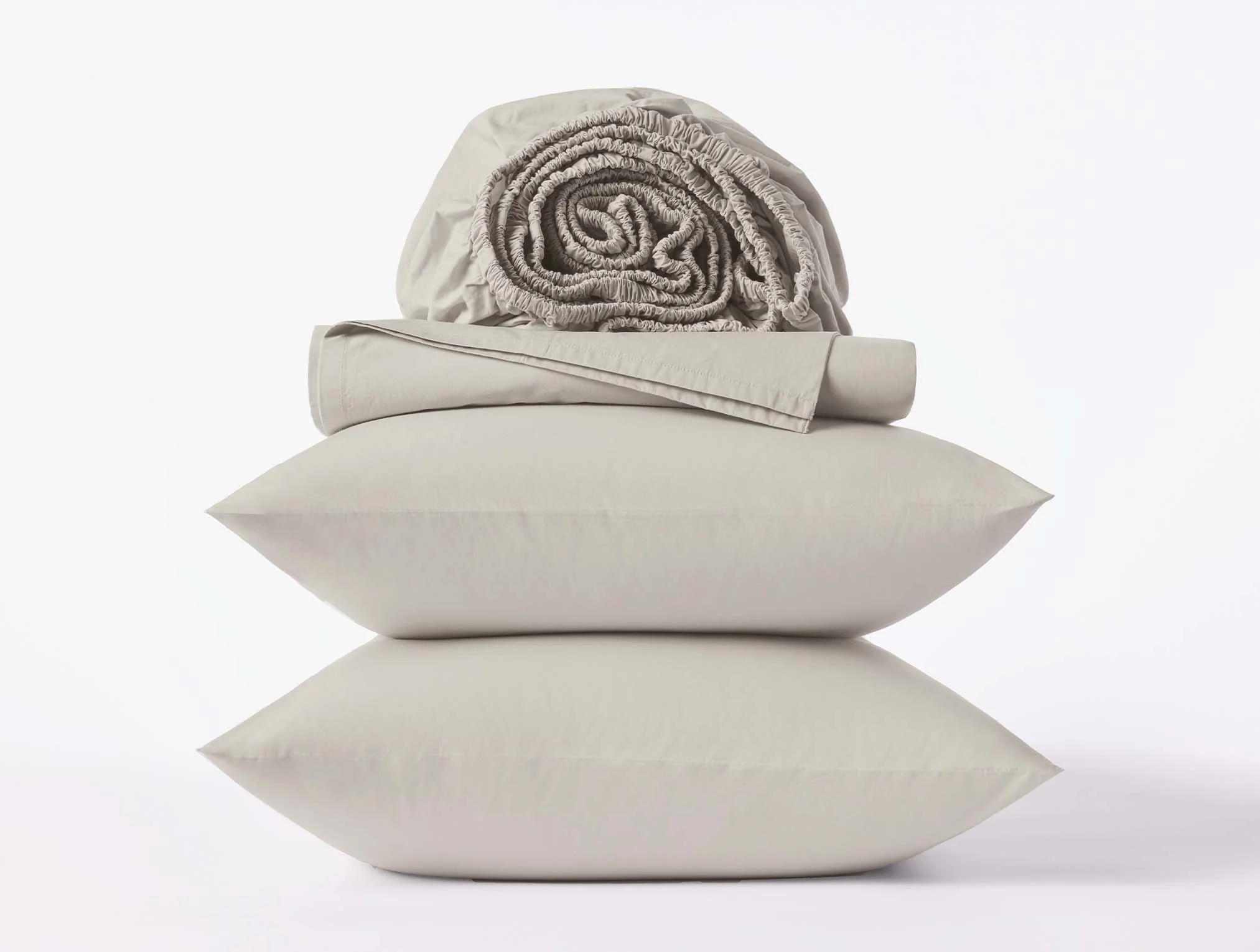Refined Organic Percale Sheet Set