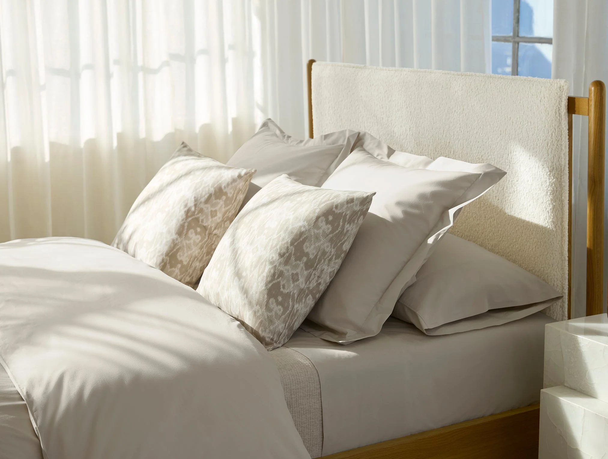 Refined Organic Percale Sheet Set - Image 2