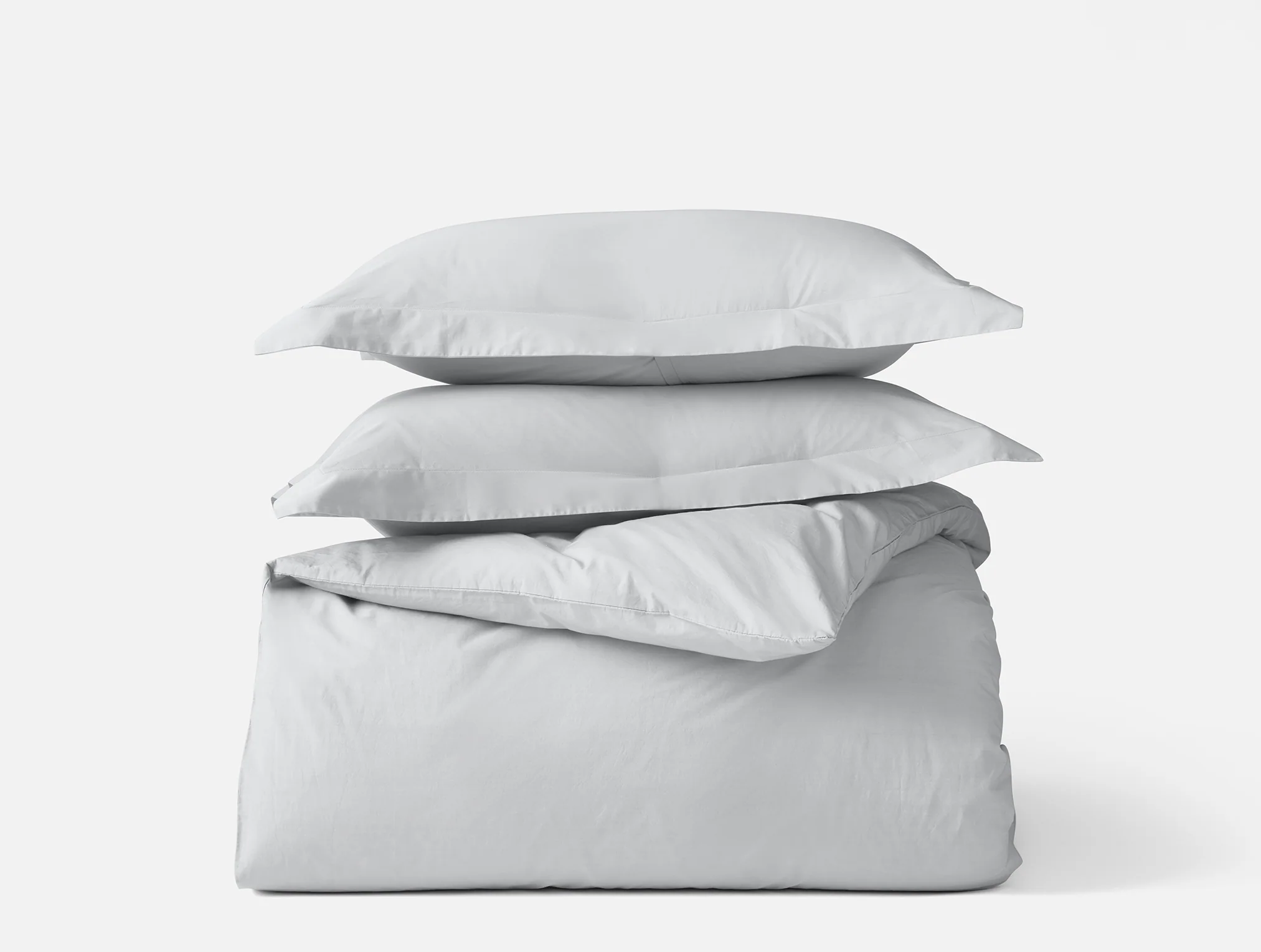 Refined Organic Percale Duvet Set - Image 5