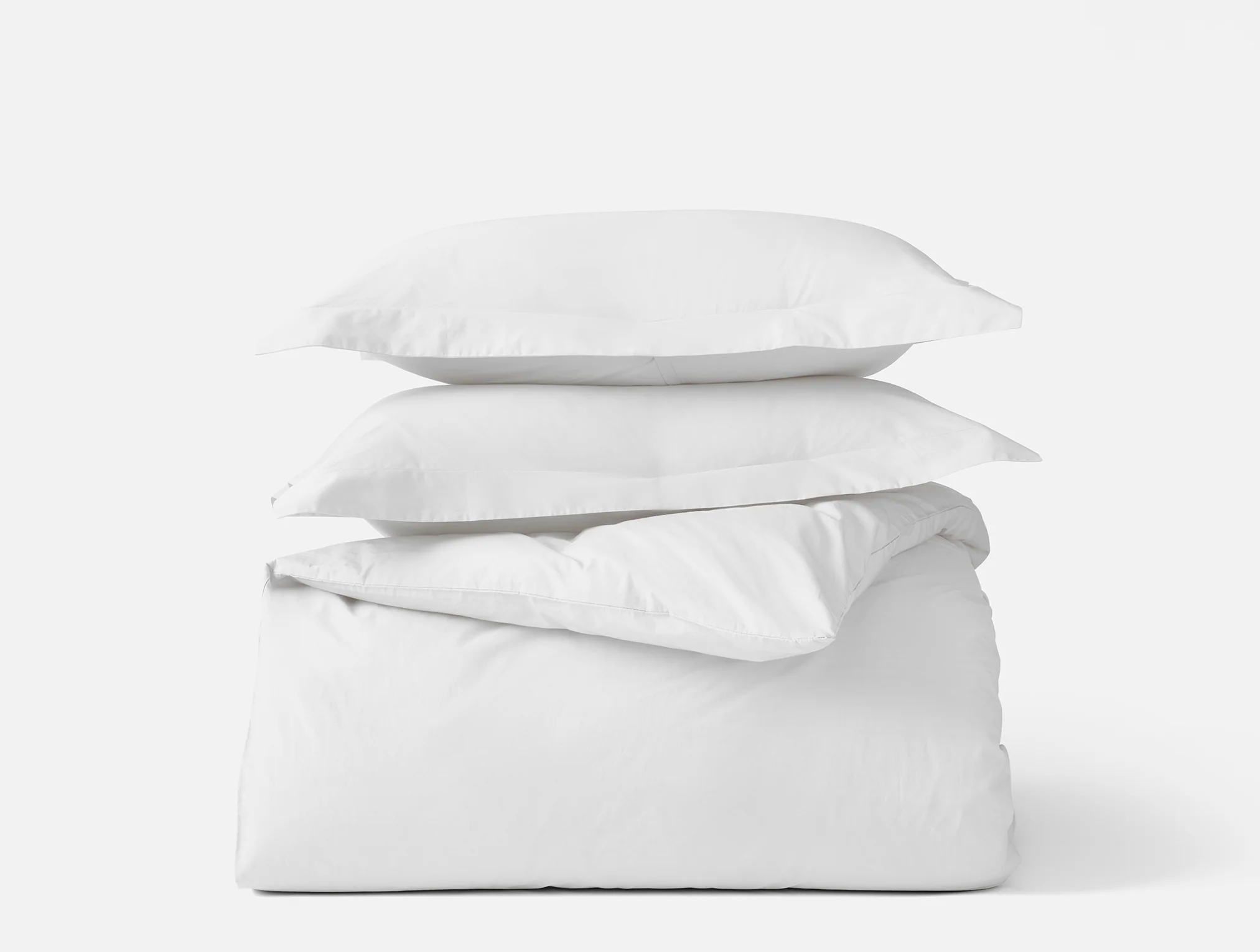 Refined Organic Percale Duvet Set - Image 6