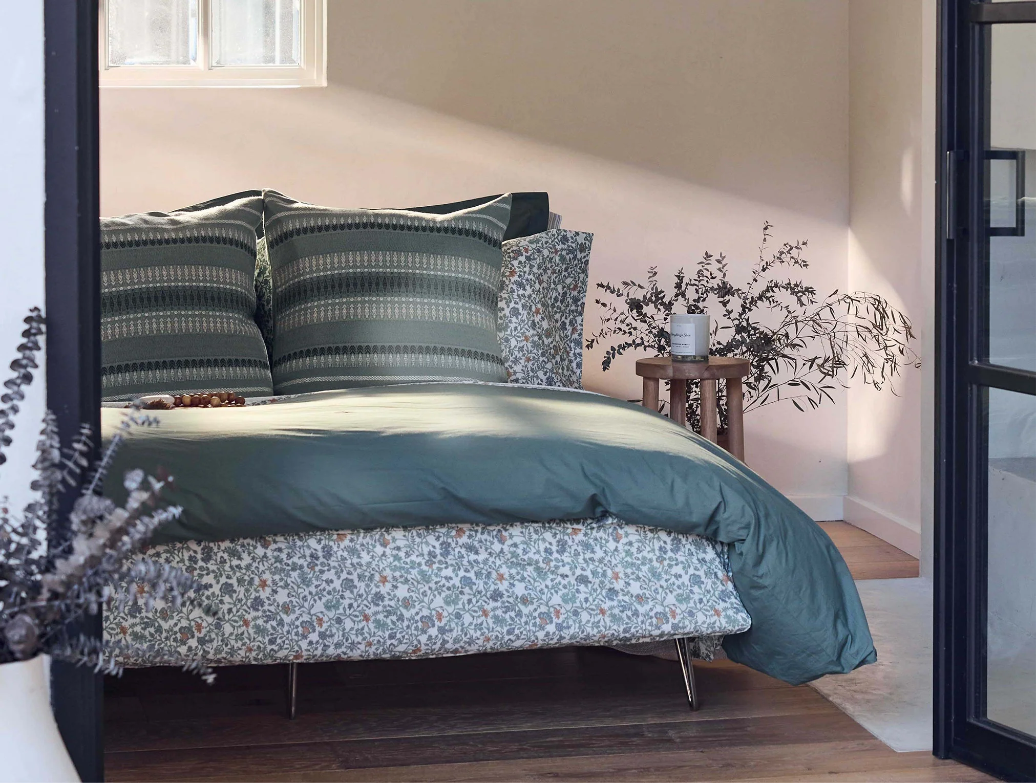 Refined Organic Percale Duvet Set - Image 9