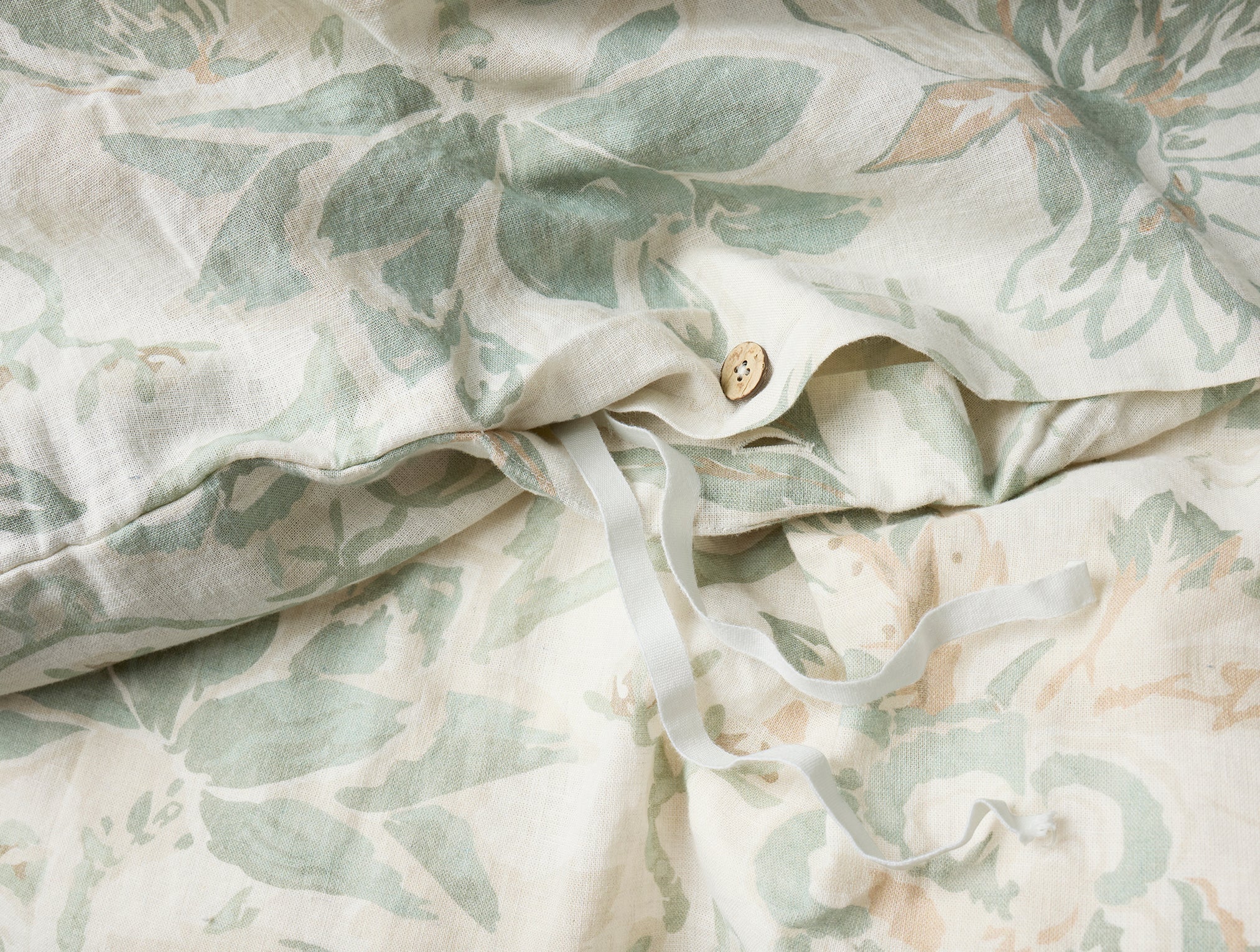 Sea Bloom Print Duvet Cover - Image 4