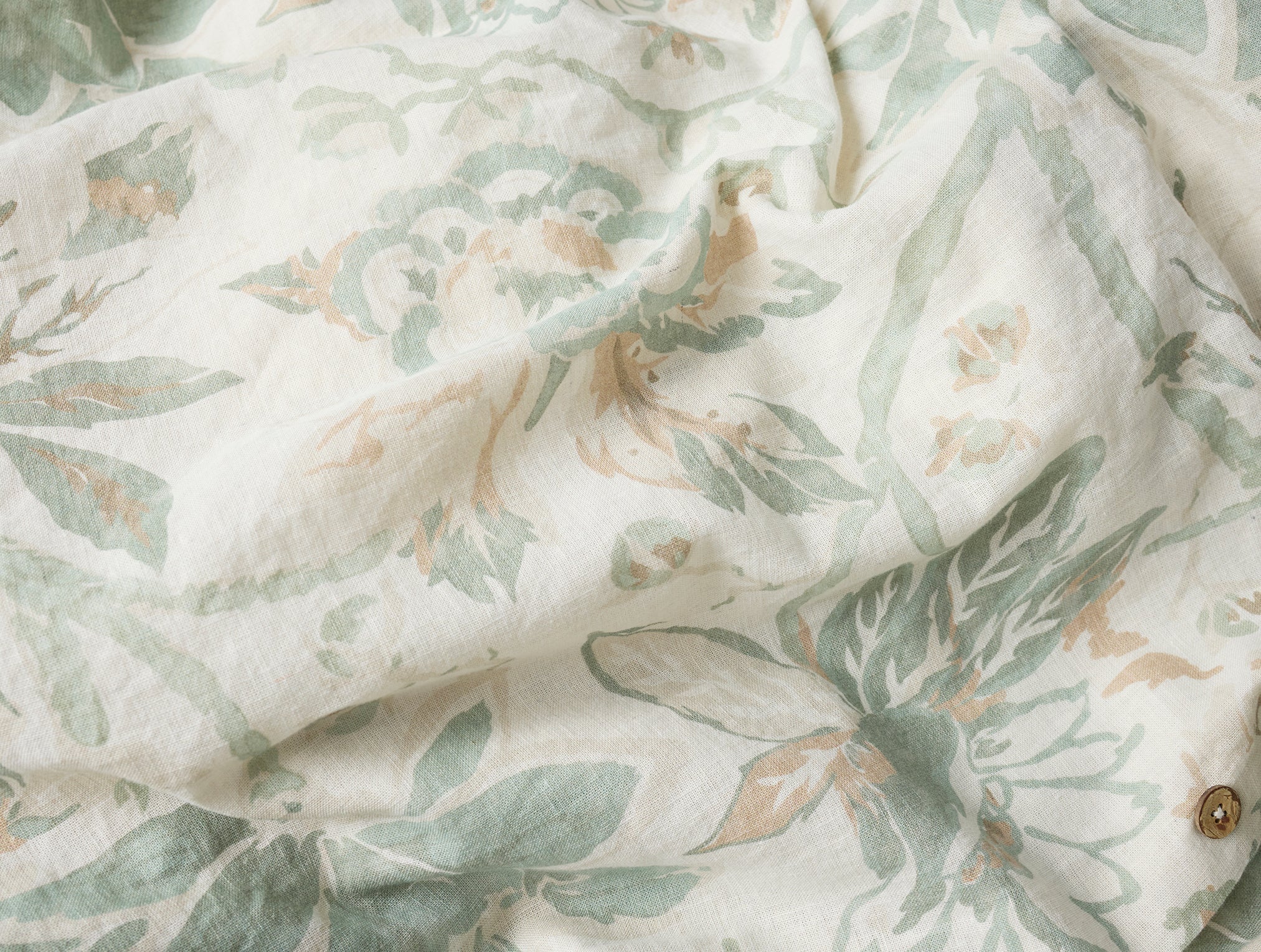 Sea Bloom Print Duvet Cover - Image 5