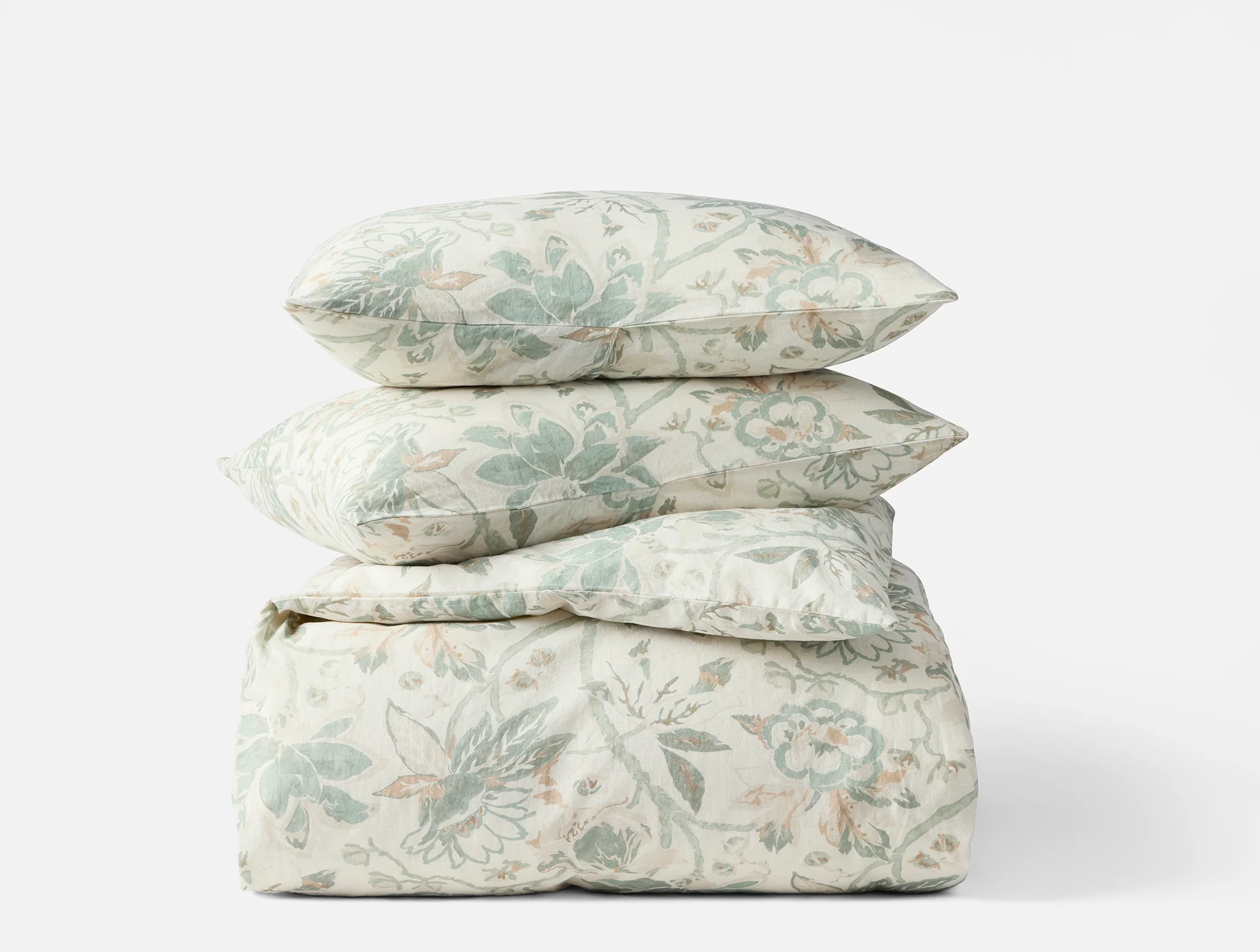Sea Bloom Print Duvet Set - Image 3