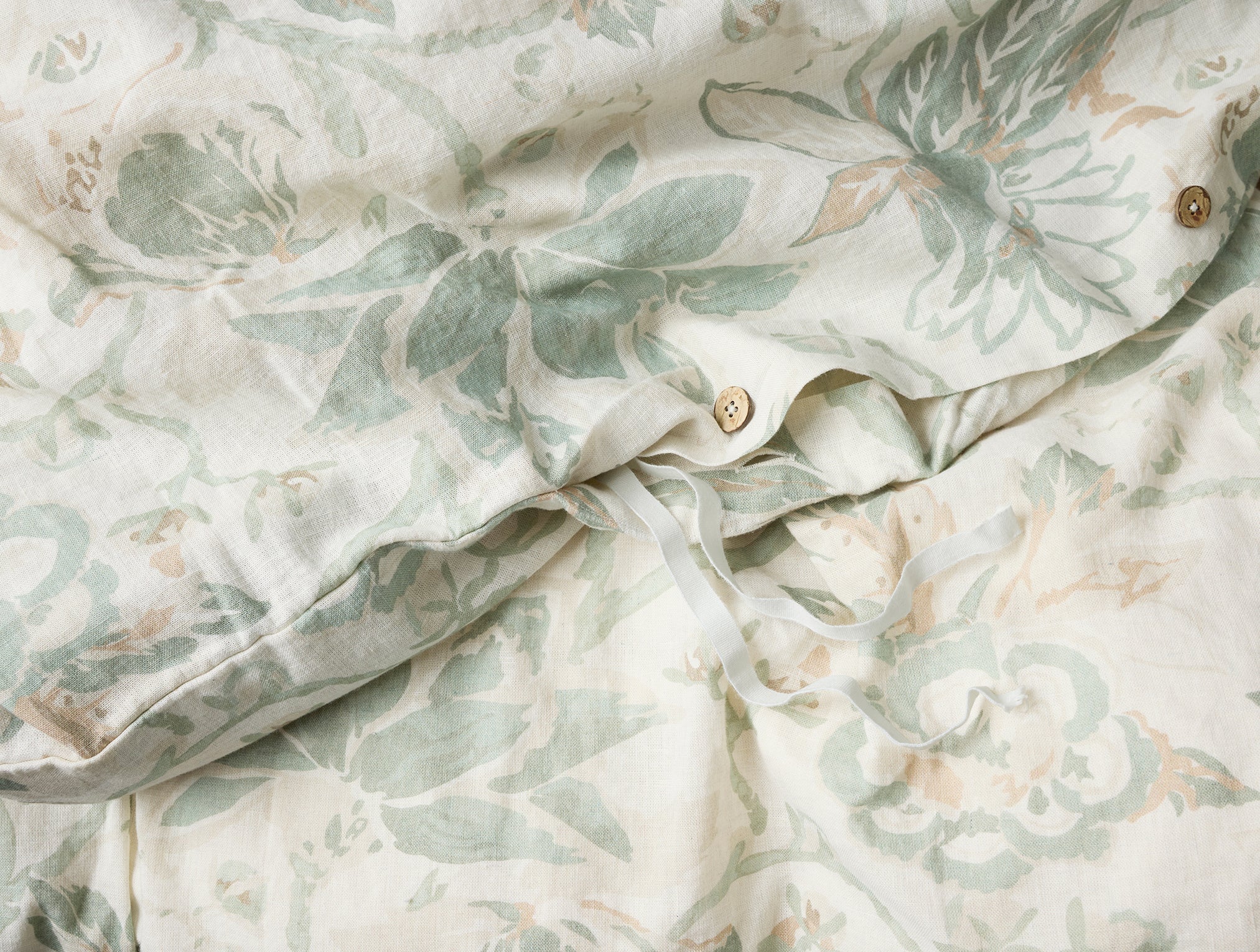 Sea Bloom Print Duvet Set - Image 6