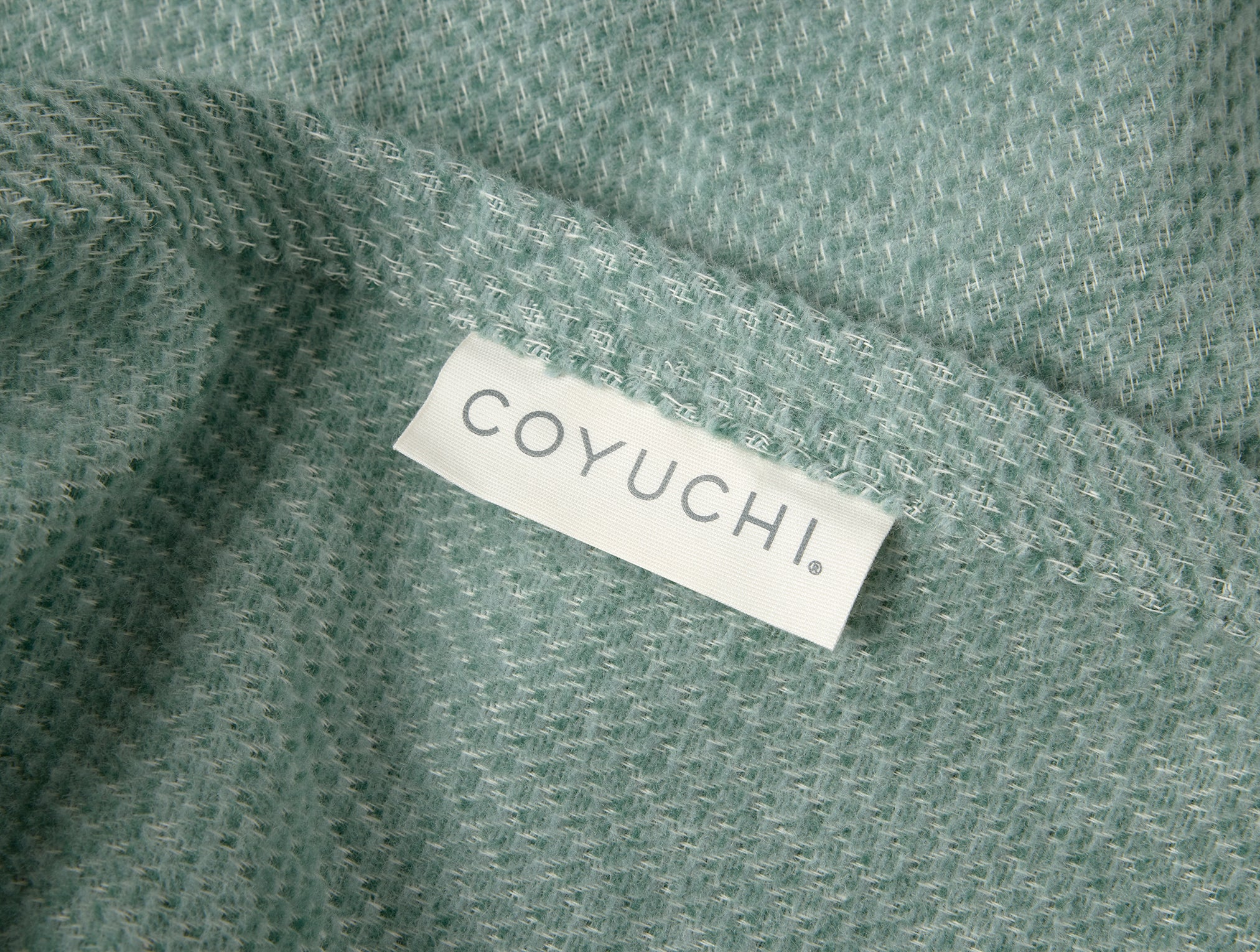 Sequoia Washable Organic Cotton and Wool Throw - Image 3