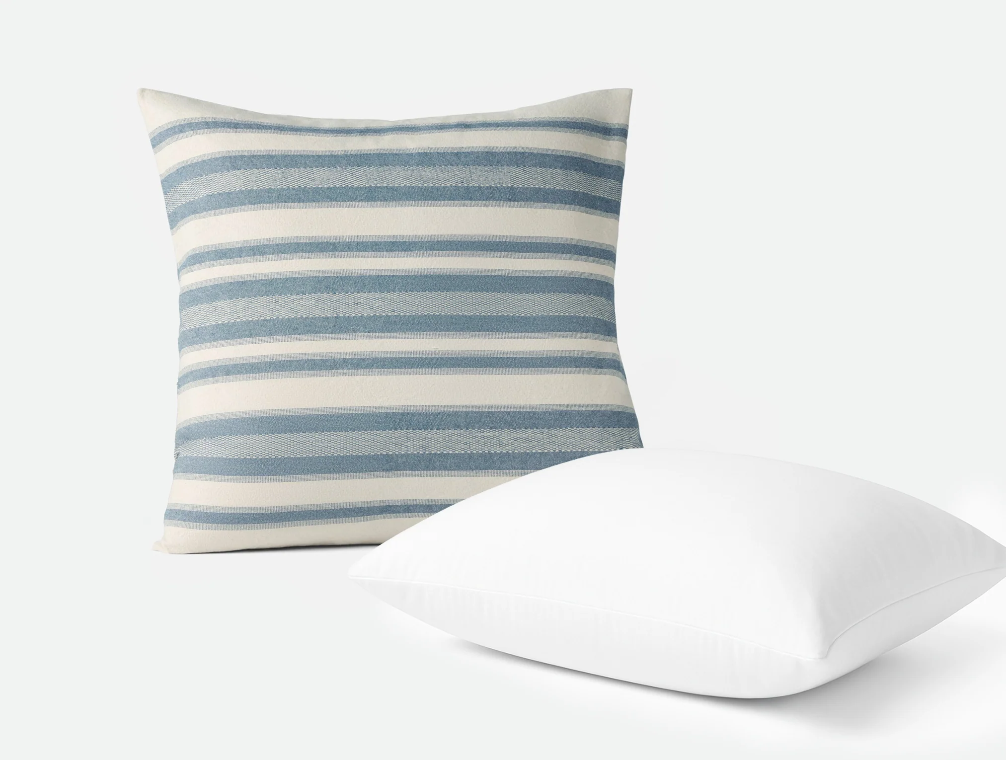 Serrano Organic Decorative Pillow Cover + Pillow Insert Set - Image 4