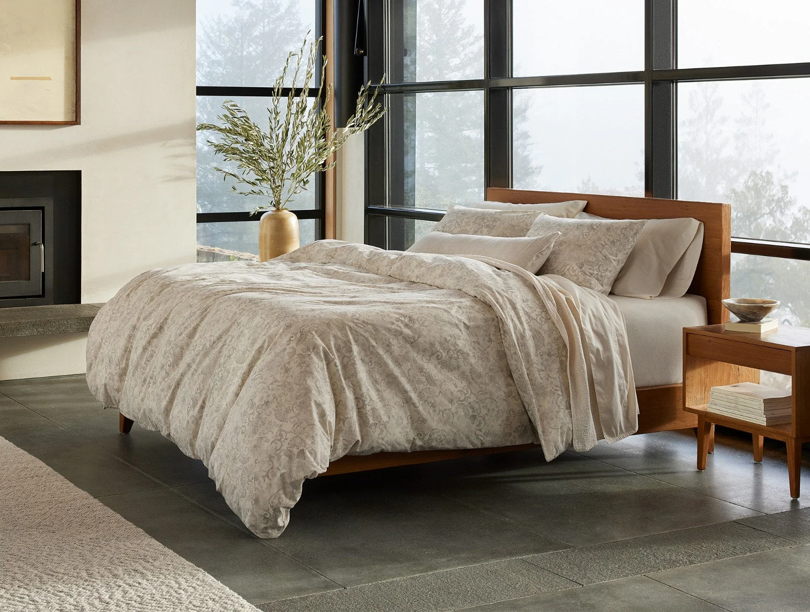 Solana Organic Print Duvet Set - Image 5