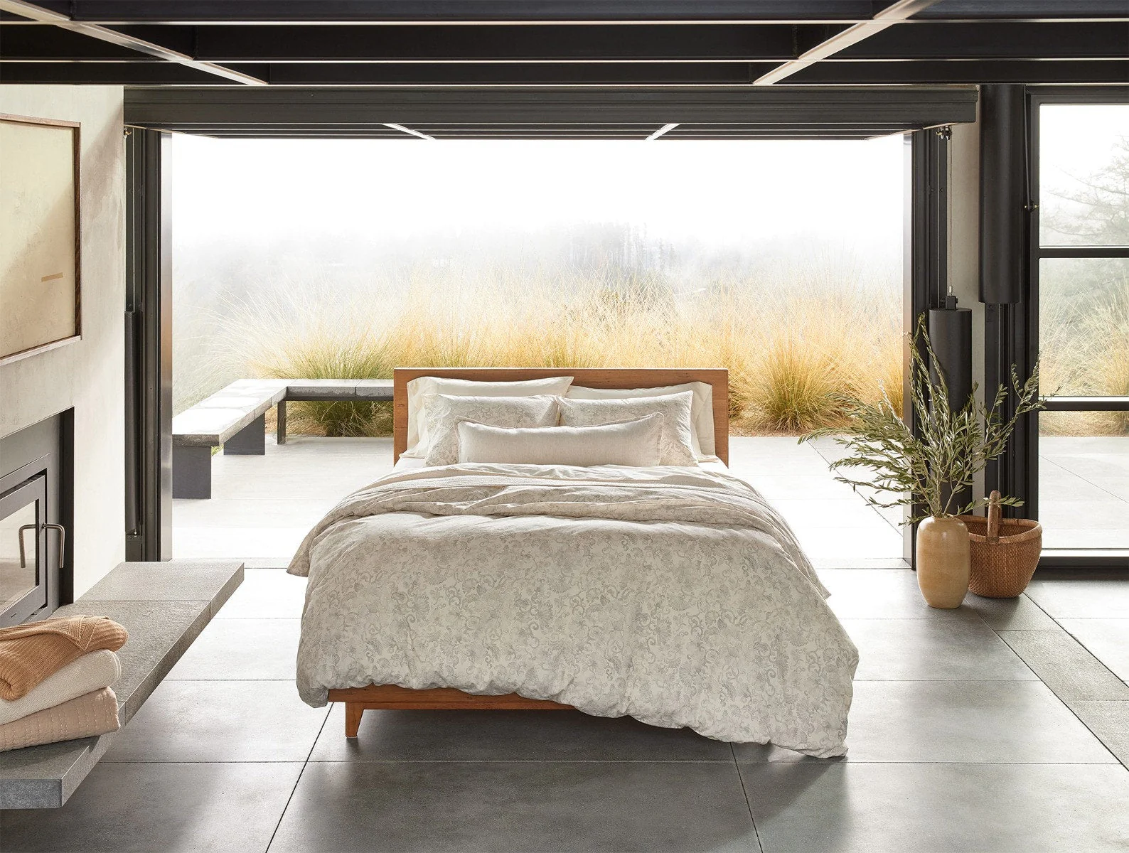 Solana Organic Print Sham - Renewed - Image 7