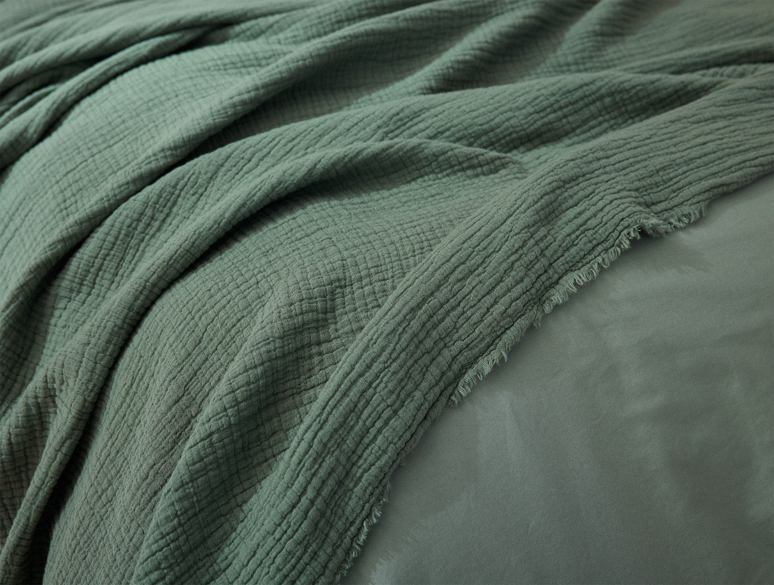 Topanga Organic Matelasse Coverlet - Image 2