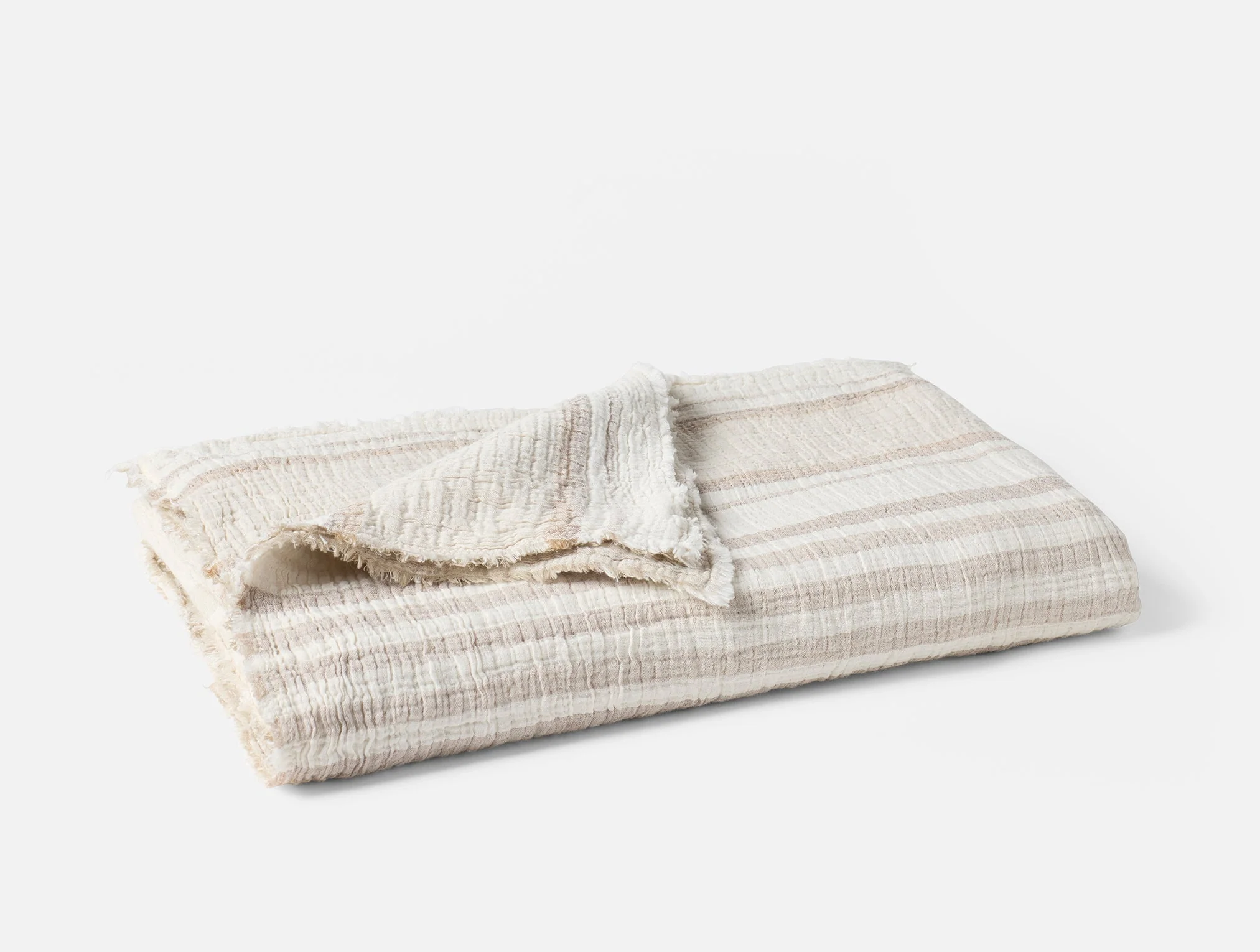 Topanga Organic Matelasse Throw