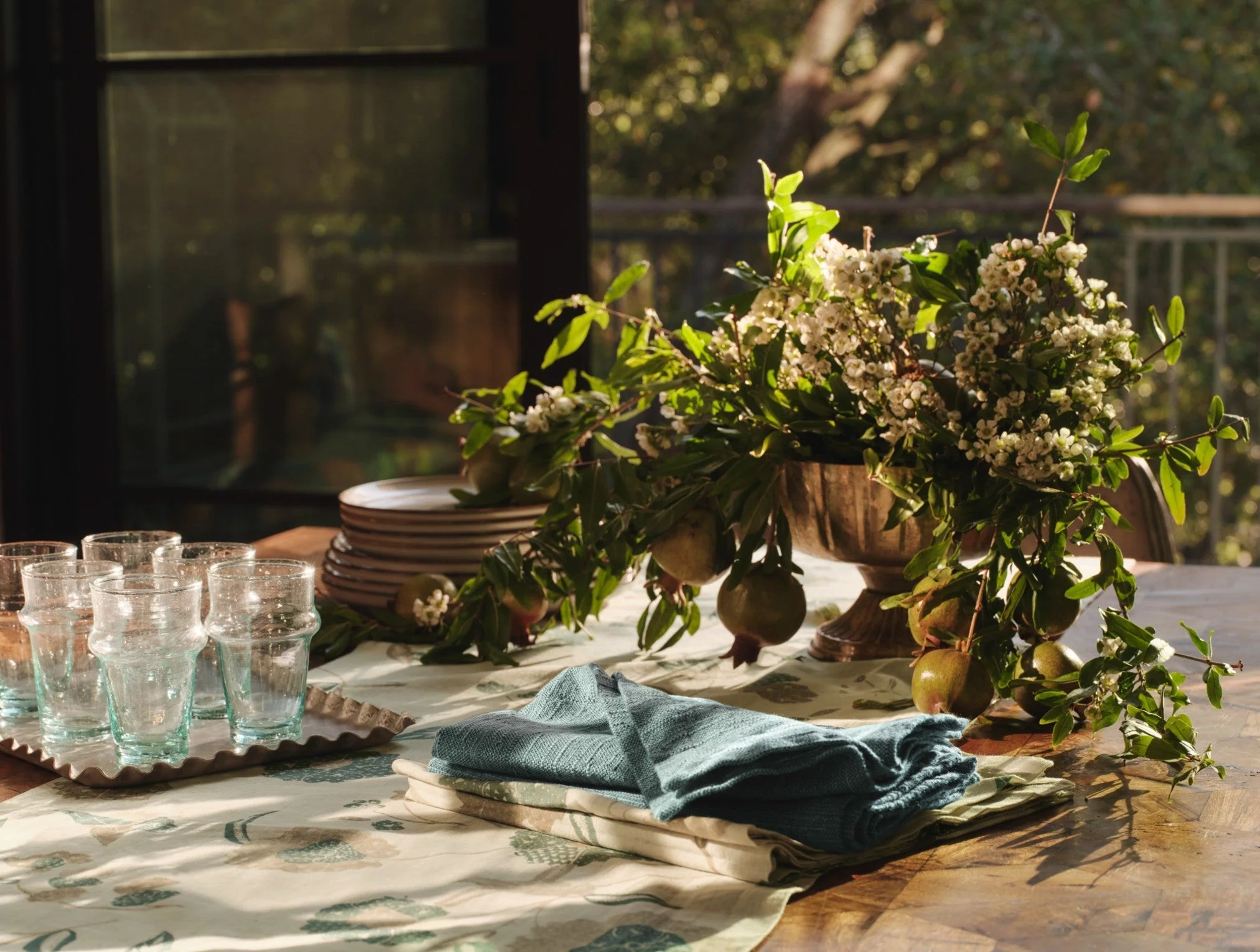 Toro Canyon Organic Tablecloth + Napkin Set - Image 5