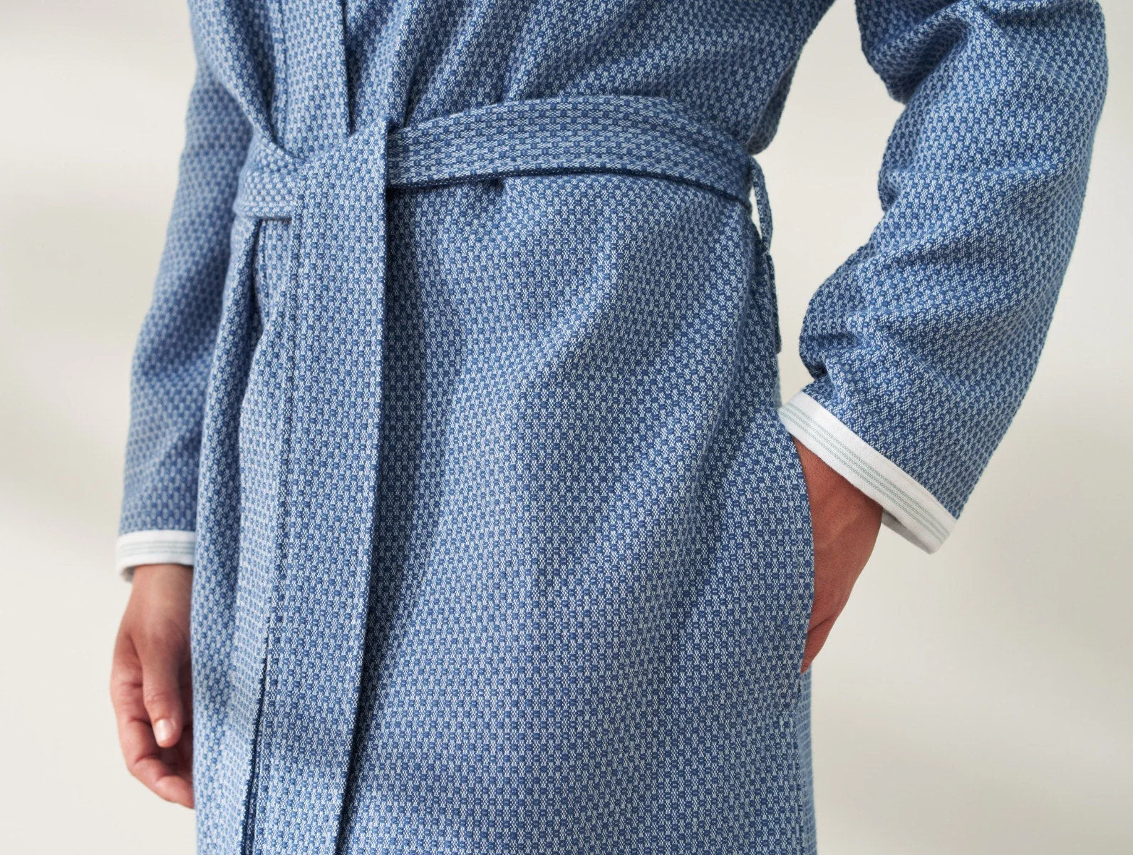 Unisex Mediterranean Organic Modern Robe - Renewed - Image 2
