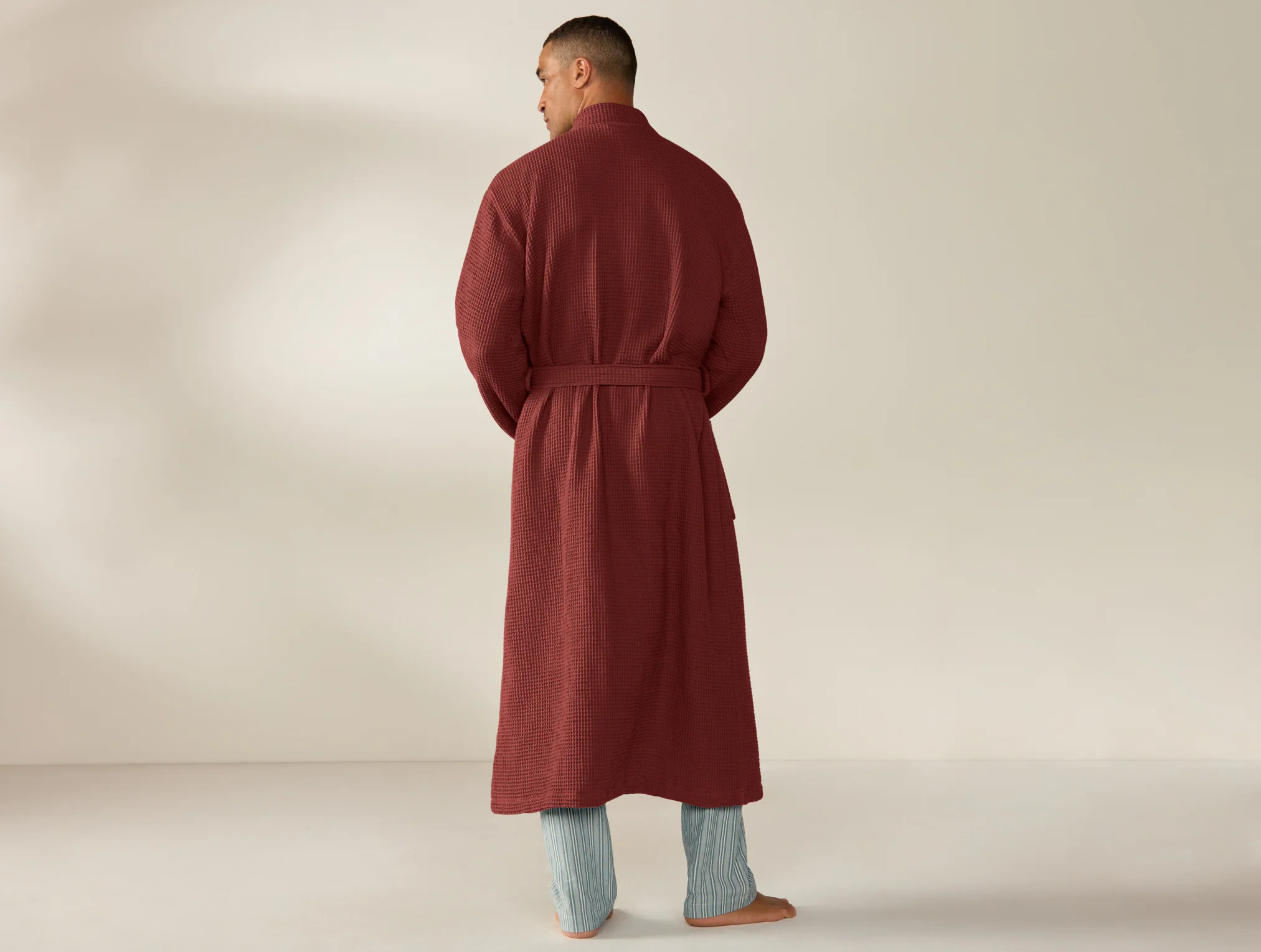 Unisex Organic Waffle Robe - Image 6