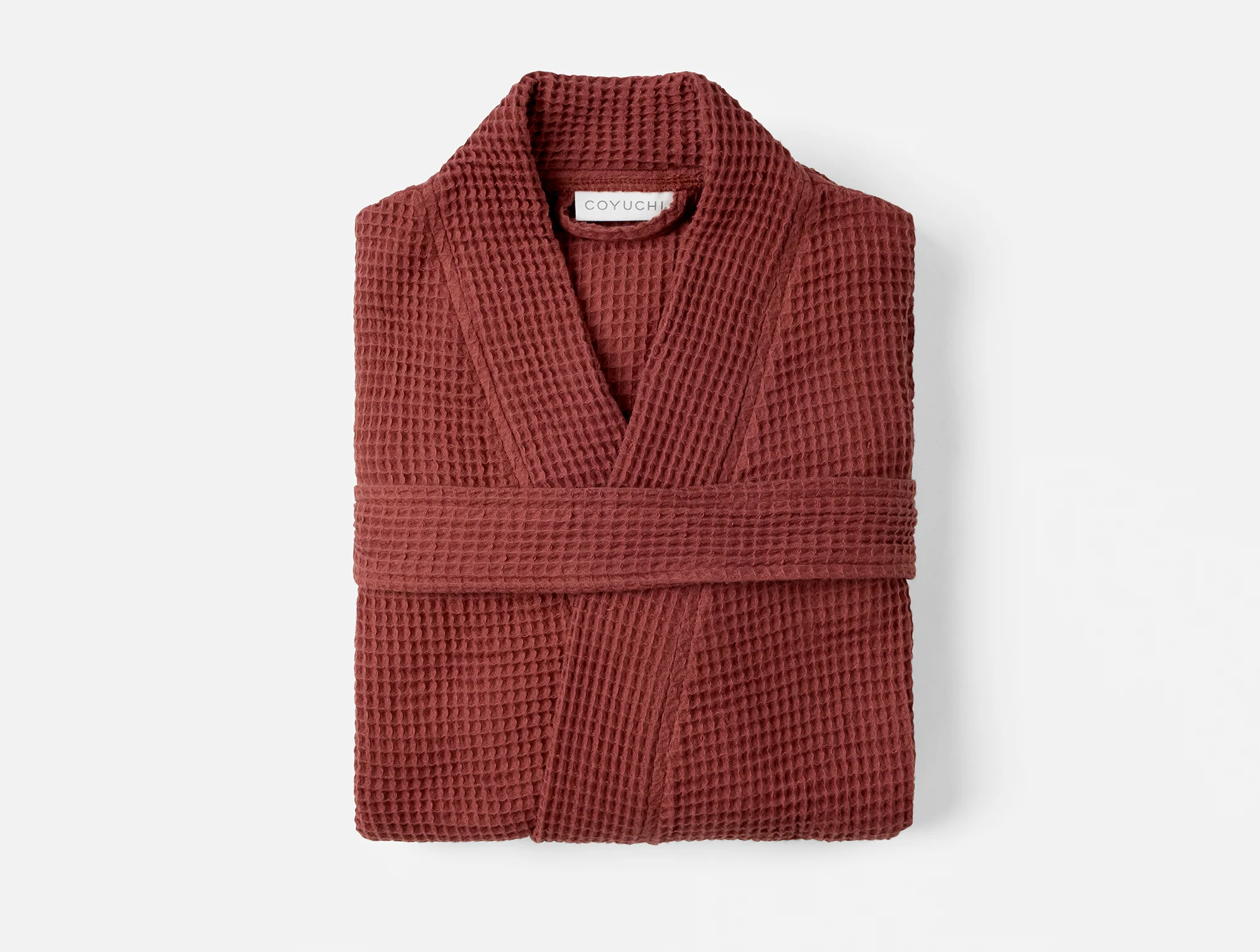 Unisex Organic Waffle Robe - Image 8
