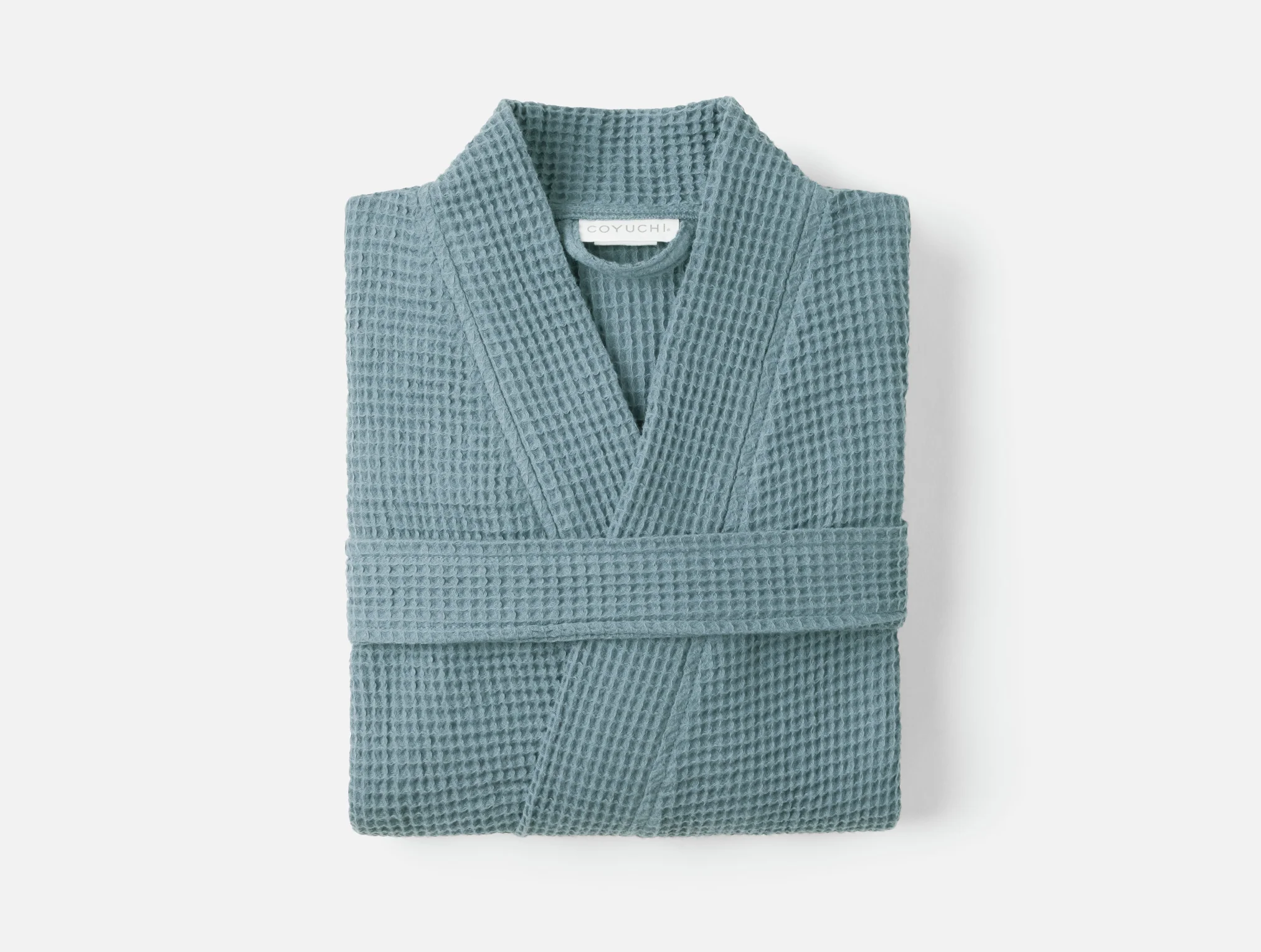 Unisex Organic Waffle Robe - Image 10