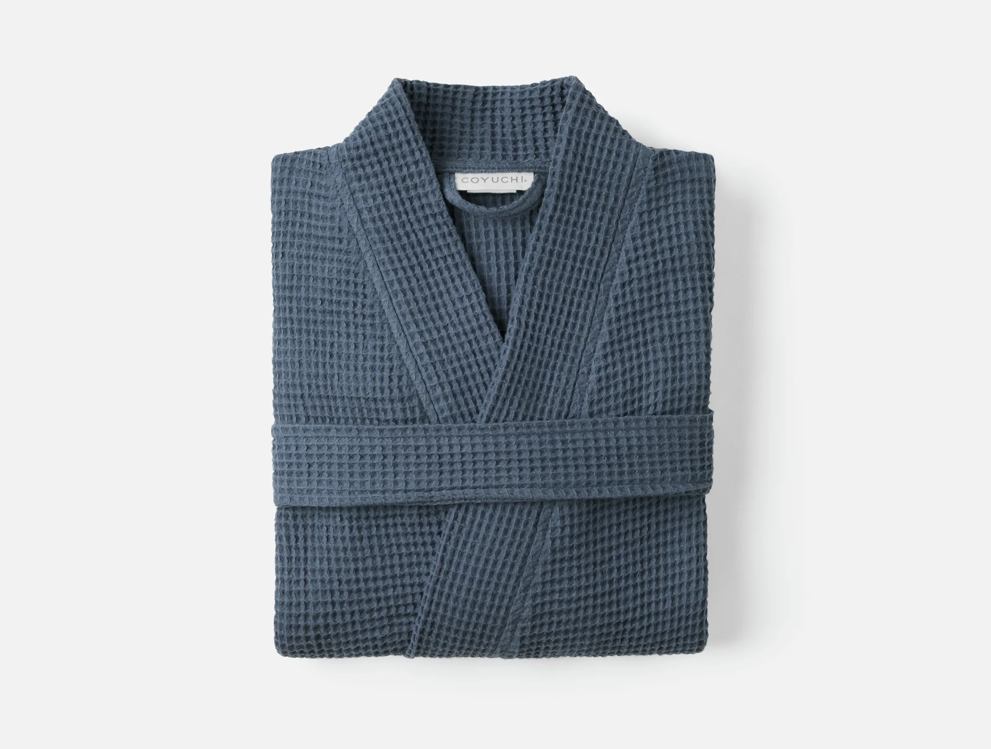 Unisex Organic Waffle Robe - Image 11
