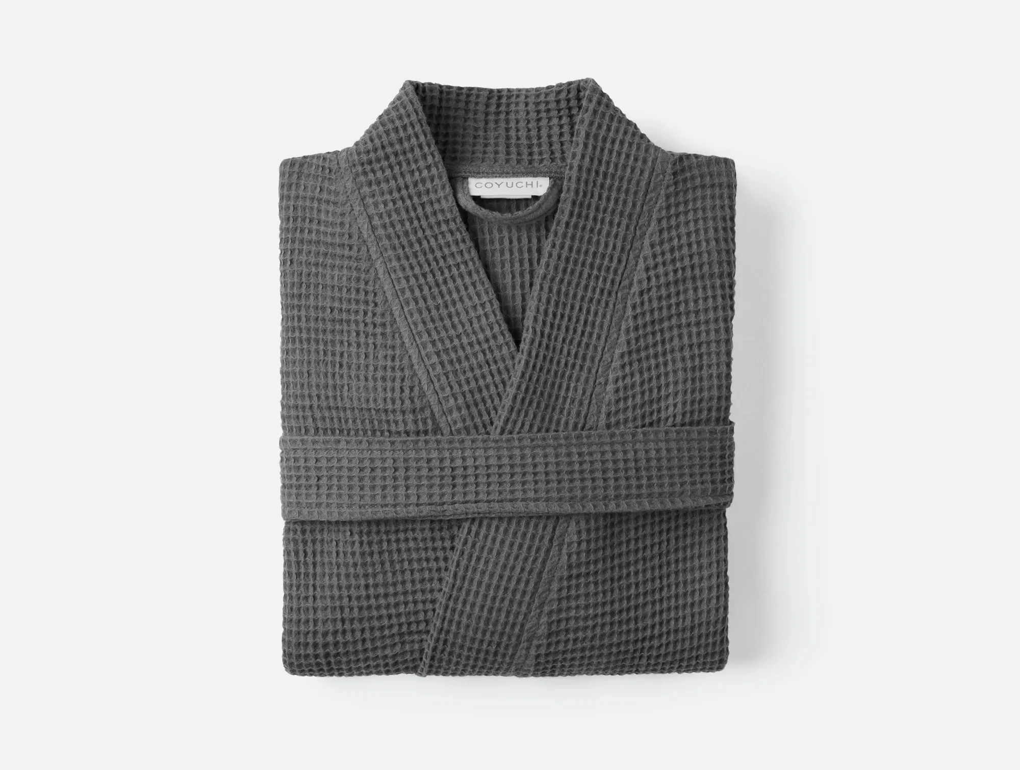 Unisex Organic Waffle Robe - Image 11