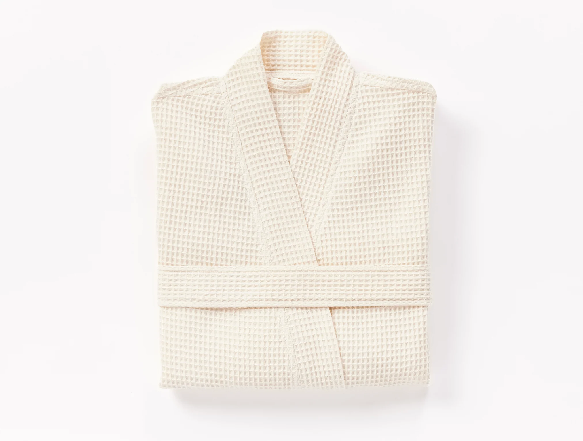 Unisex Organic Waffle Robe - Image 8