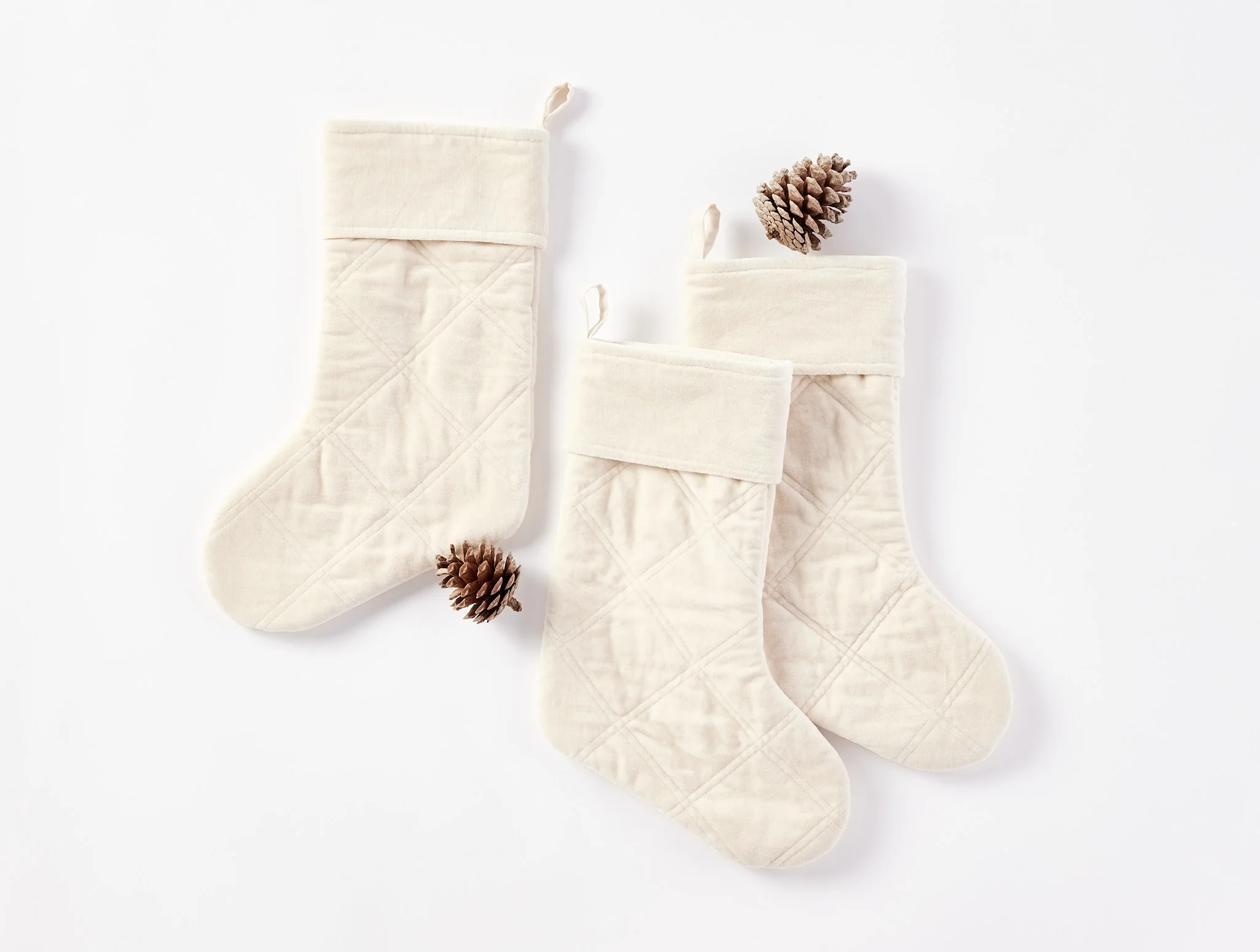 Velvet Organic Quilted Stocking