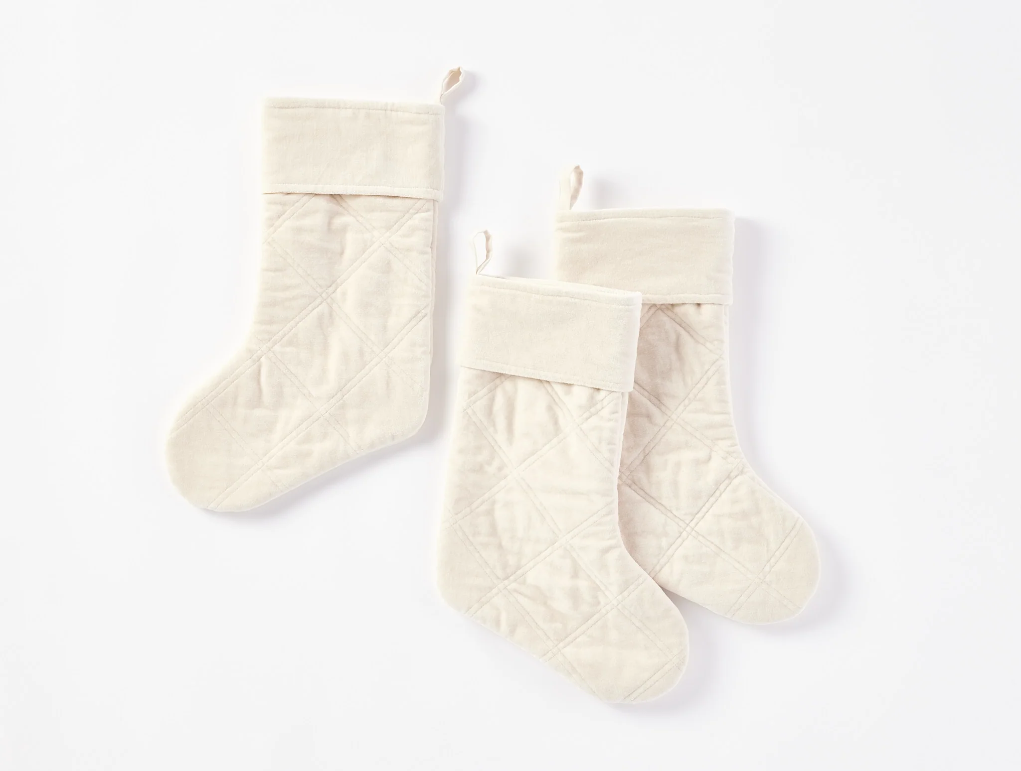 Velvet Organic Quilted Stocking - Image 3