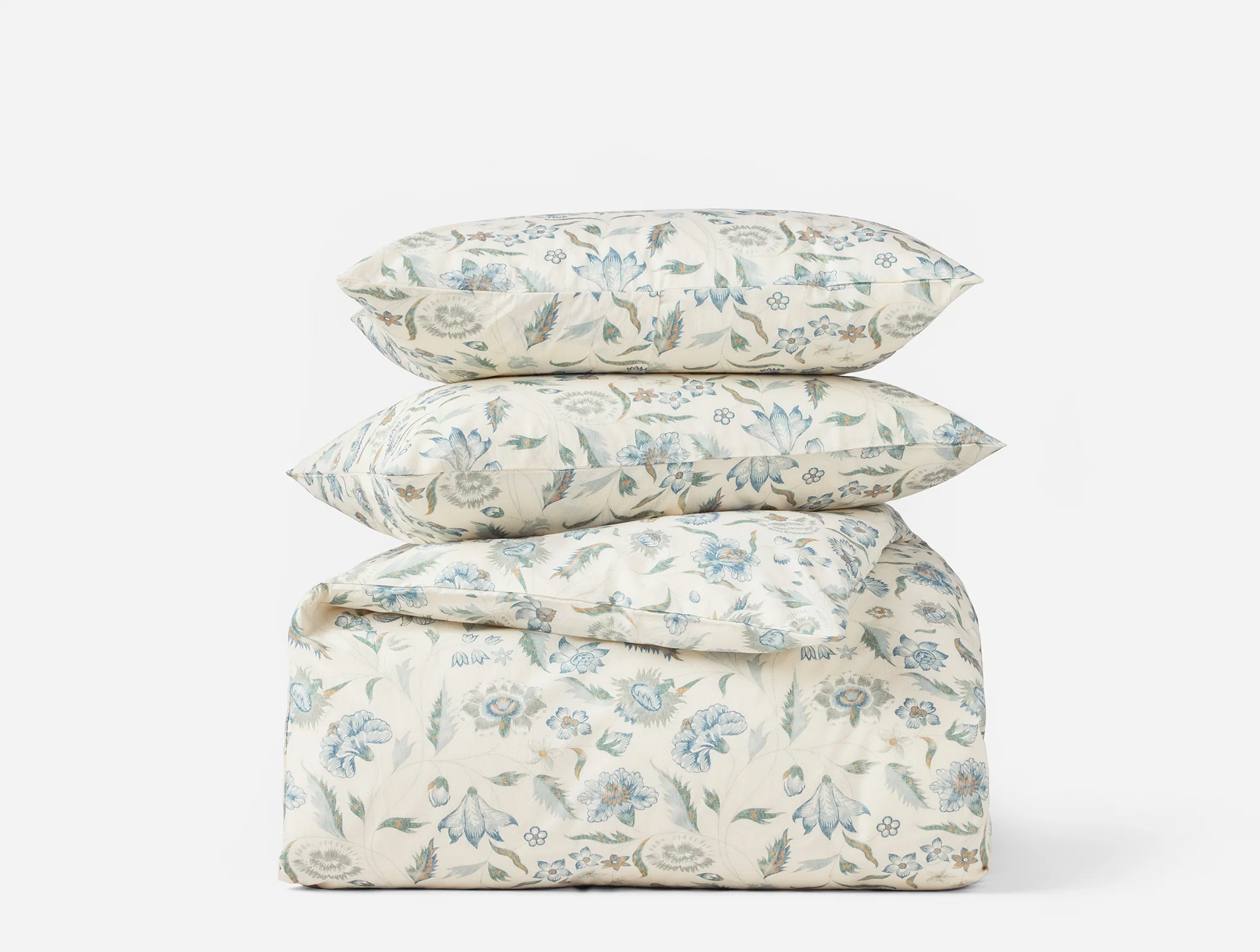 Viola Organic Print Duvet Set - Image 3