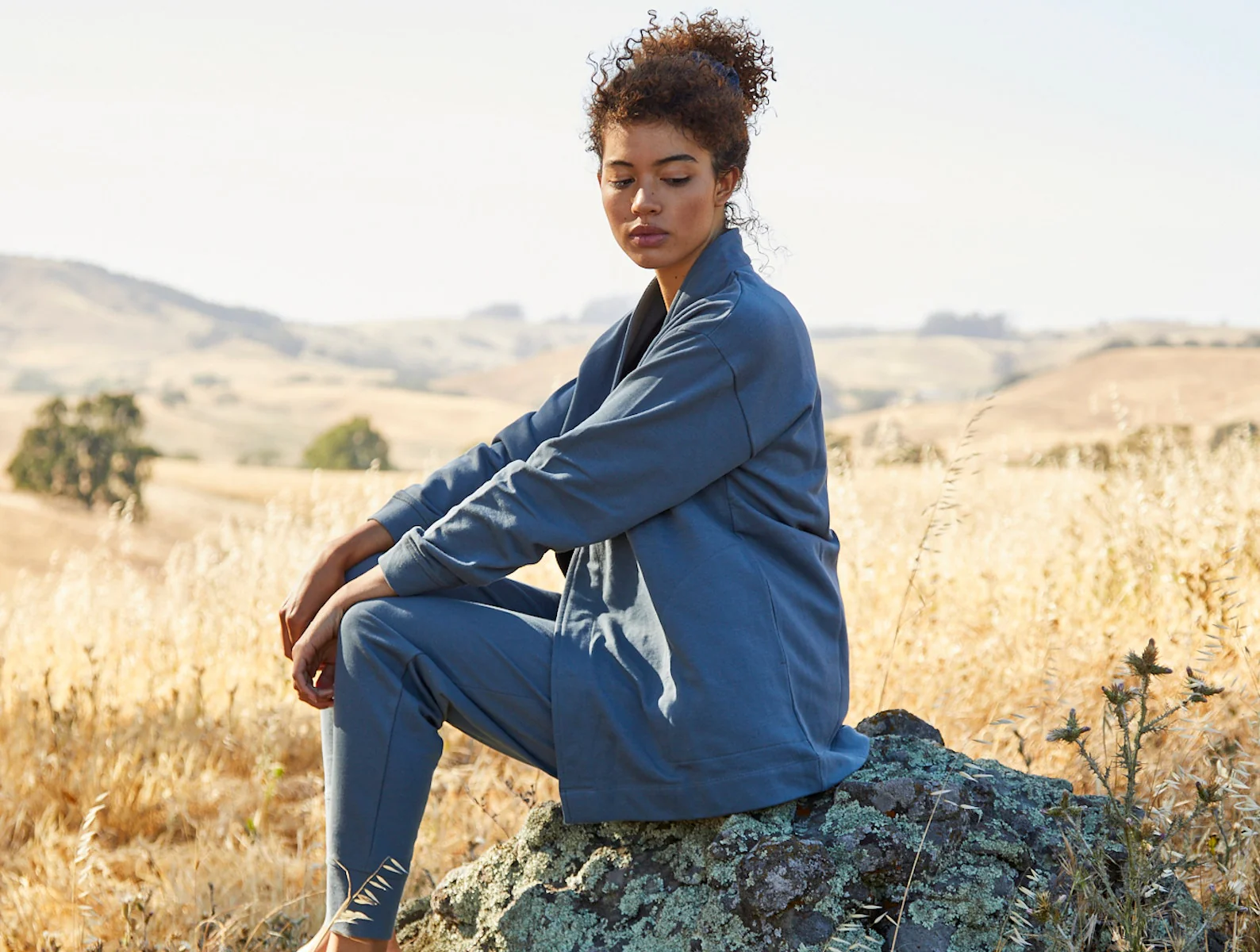 Women's Dillon Organic French Terry Jogger - Renewed - Image 2