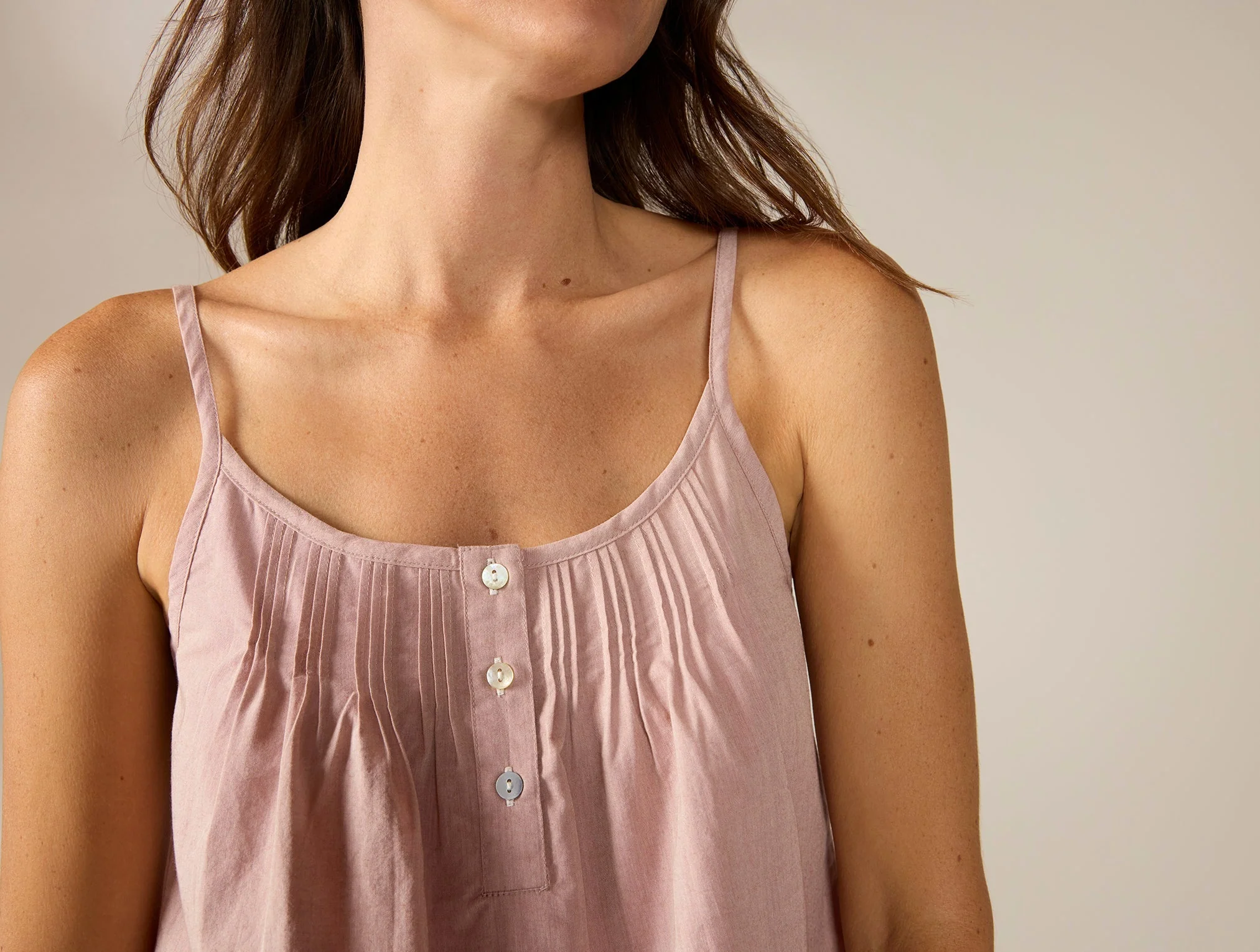 Women's Isla Organic Cotton Cami Short Set - Image 3